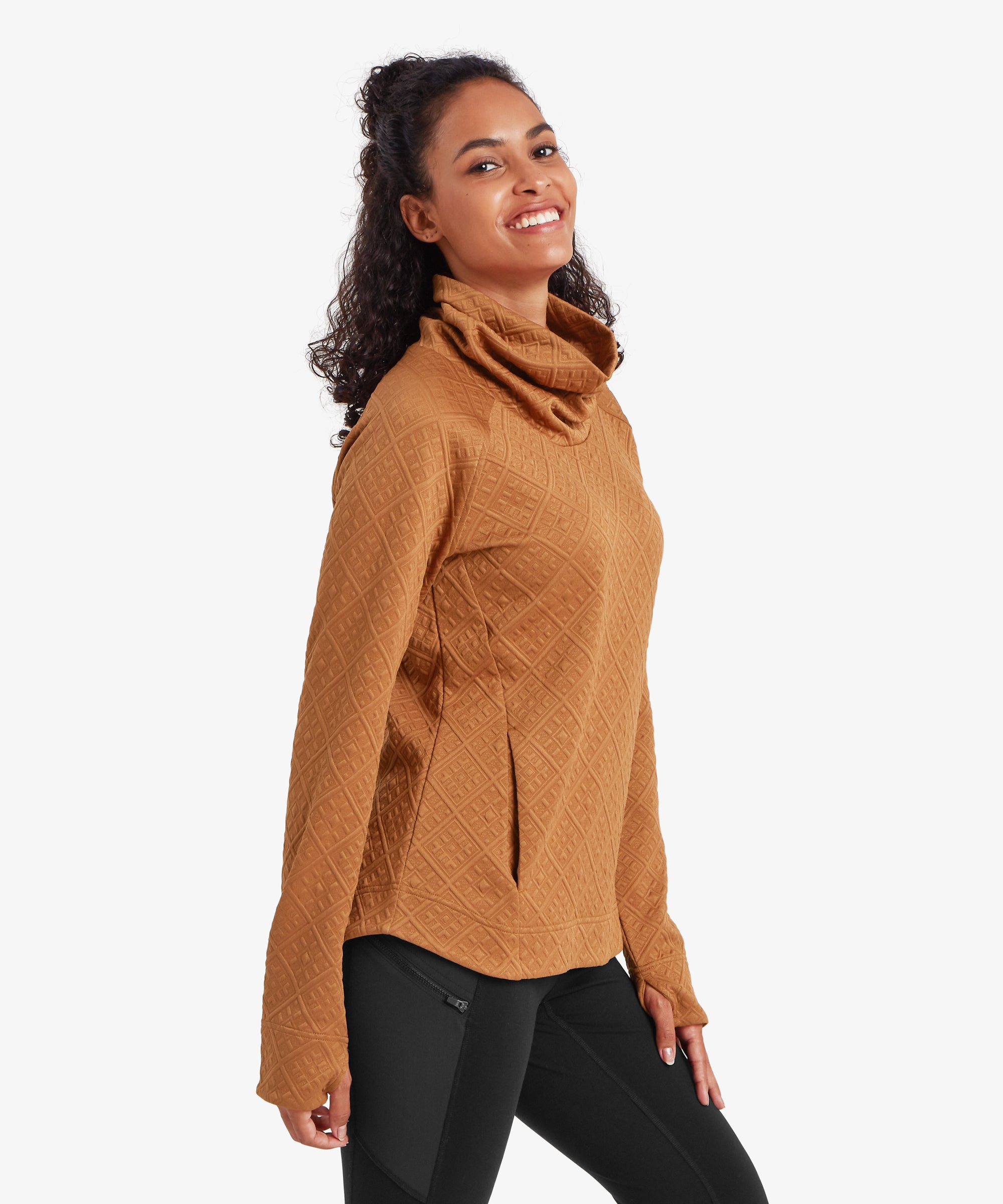 Women's Nyano Pullover Brown | Sherpa Adventure Gear