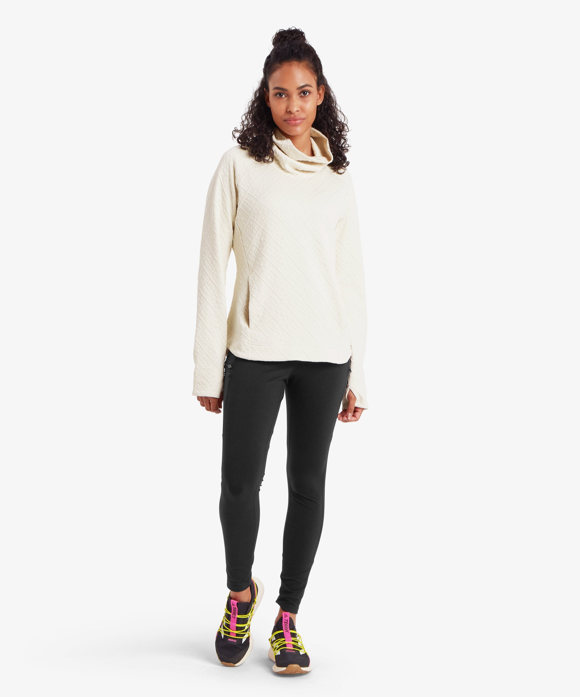 onedayapartmentjapan ★NATURAL NEP SWEAT★ Women's Nyano Pullover Cream/White | Sherpa Adventure Gear