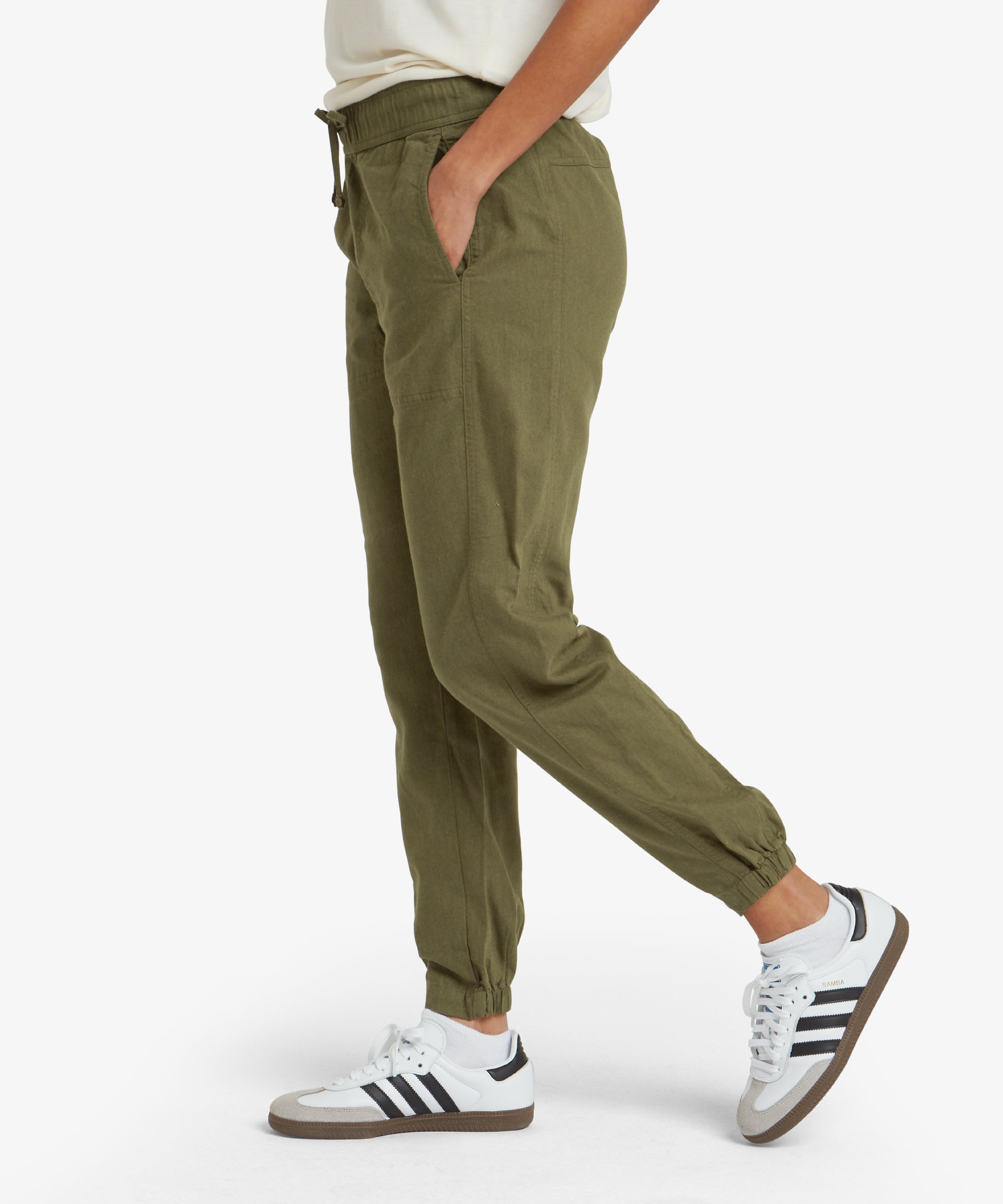 パンツ ERMANNO SCERVINO Woman Pants Green D466P700YSH S4665 Ermanno Scervino Yot Pants Green | Wanan Luxury