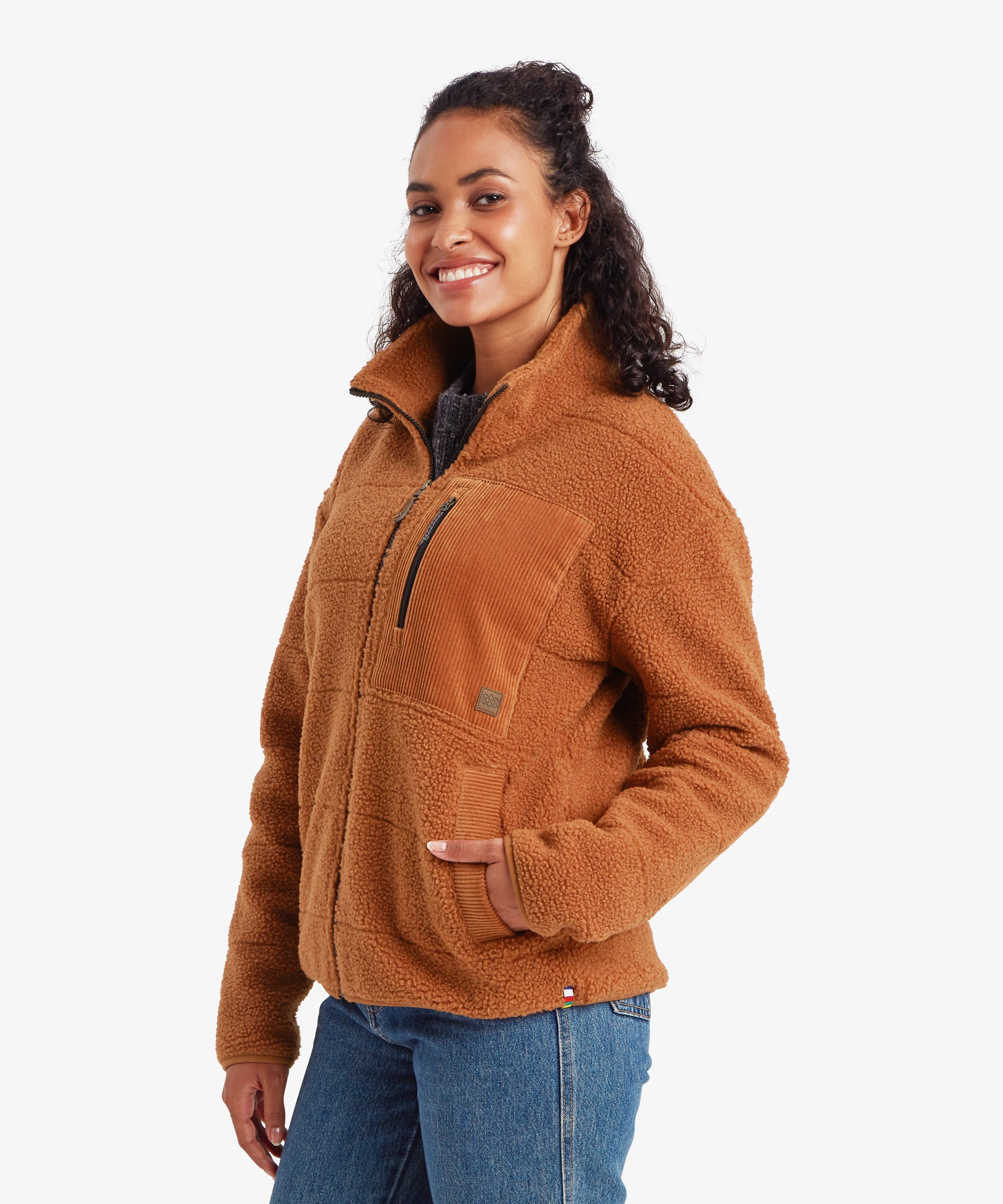 Women's Rangeli Jacket Brown | Sherpa Adventure Gear