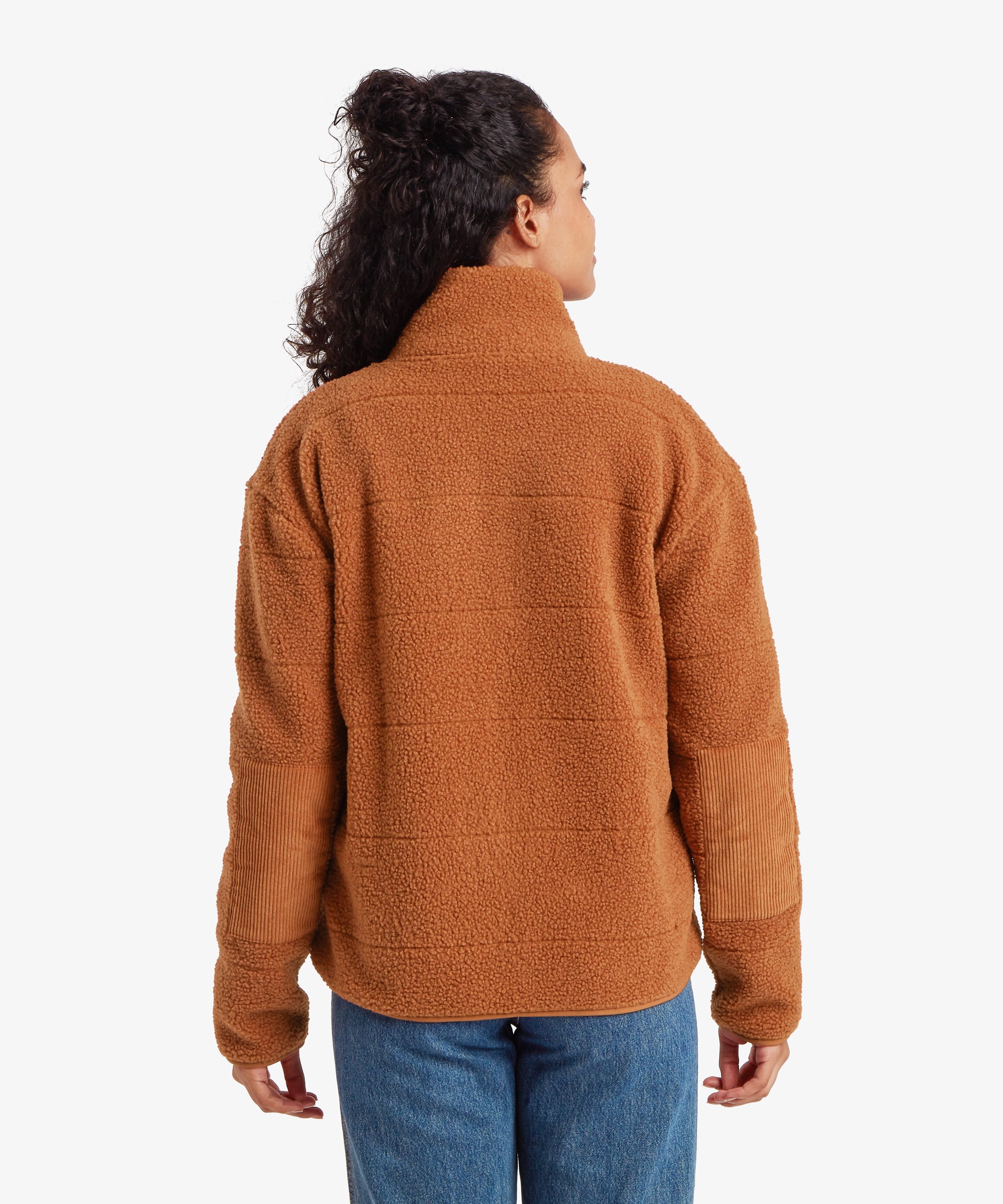 Rangeli Fleecejacke - Mokka