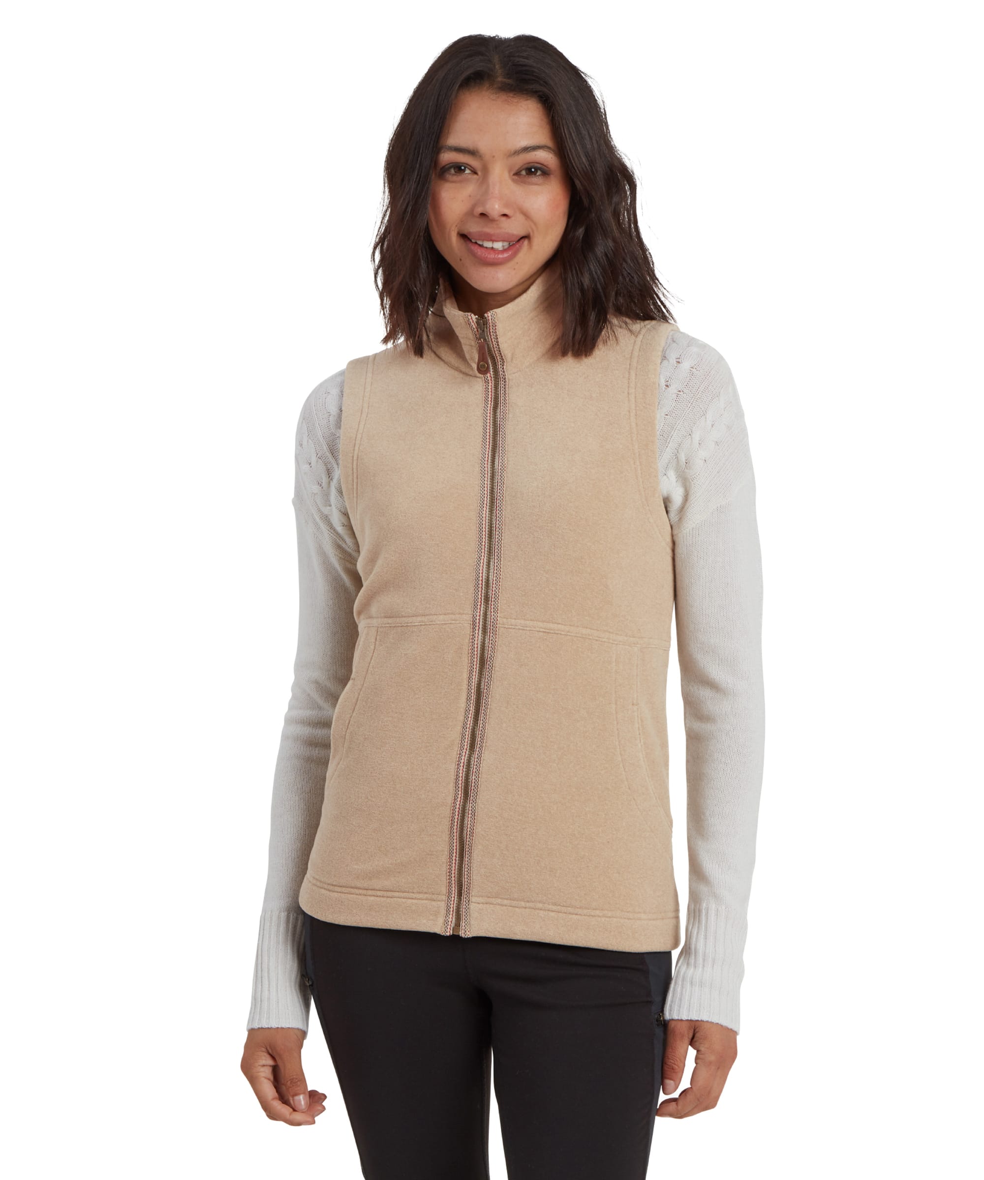 Women's Fleece Vests | Patterned Gilets | Sherpa Adventure Gear