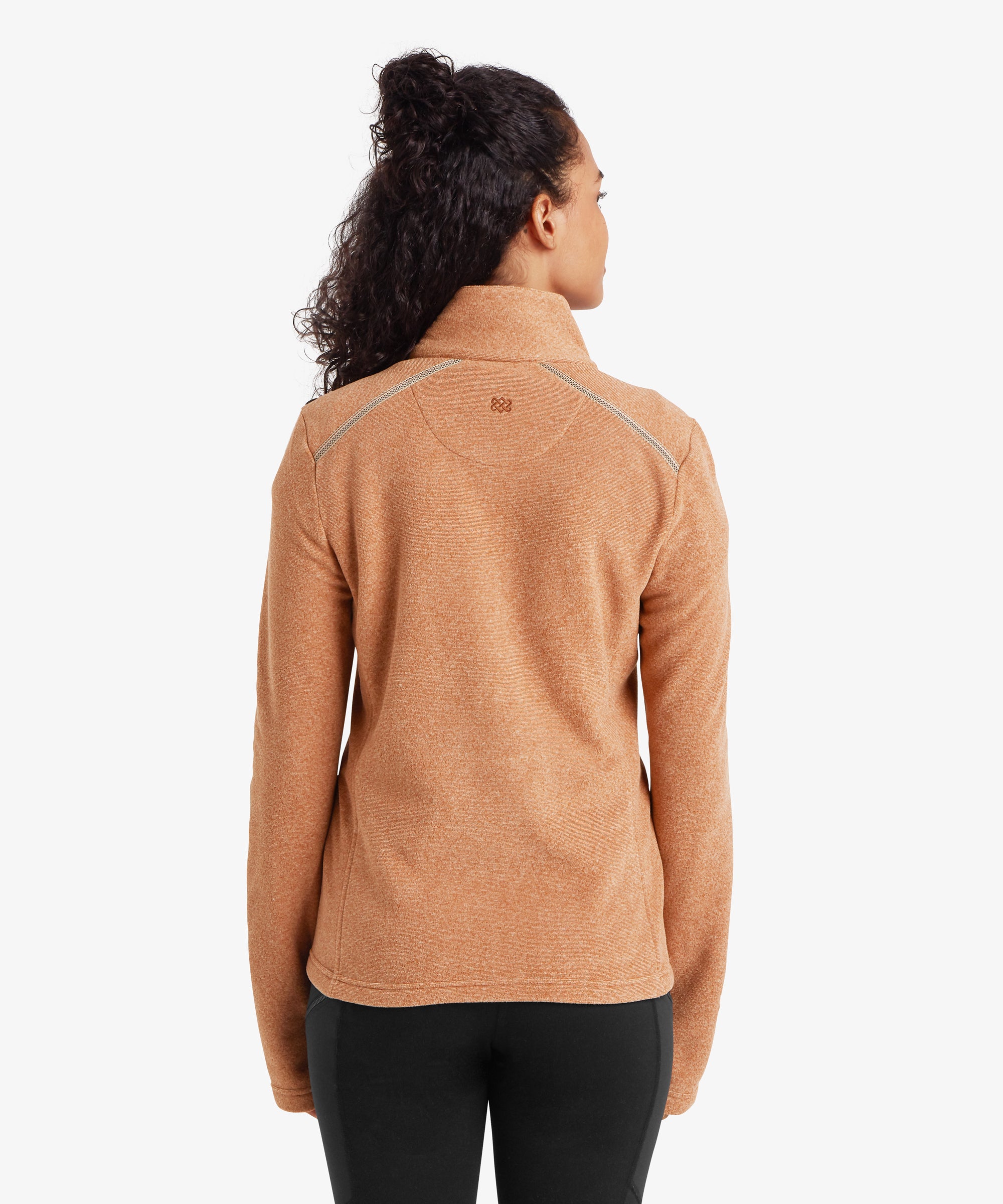 Women's Rolpa Eco Half Zip Pullover Brown | Sherpa Adventure Gear