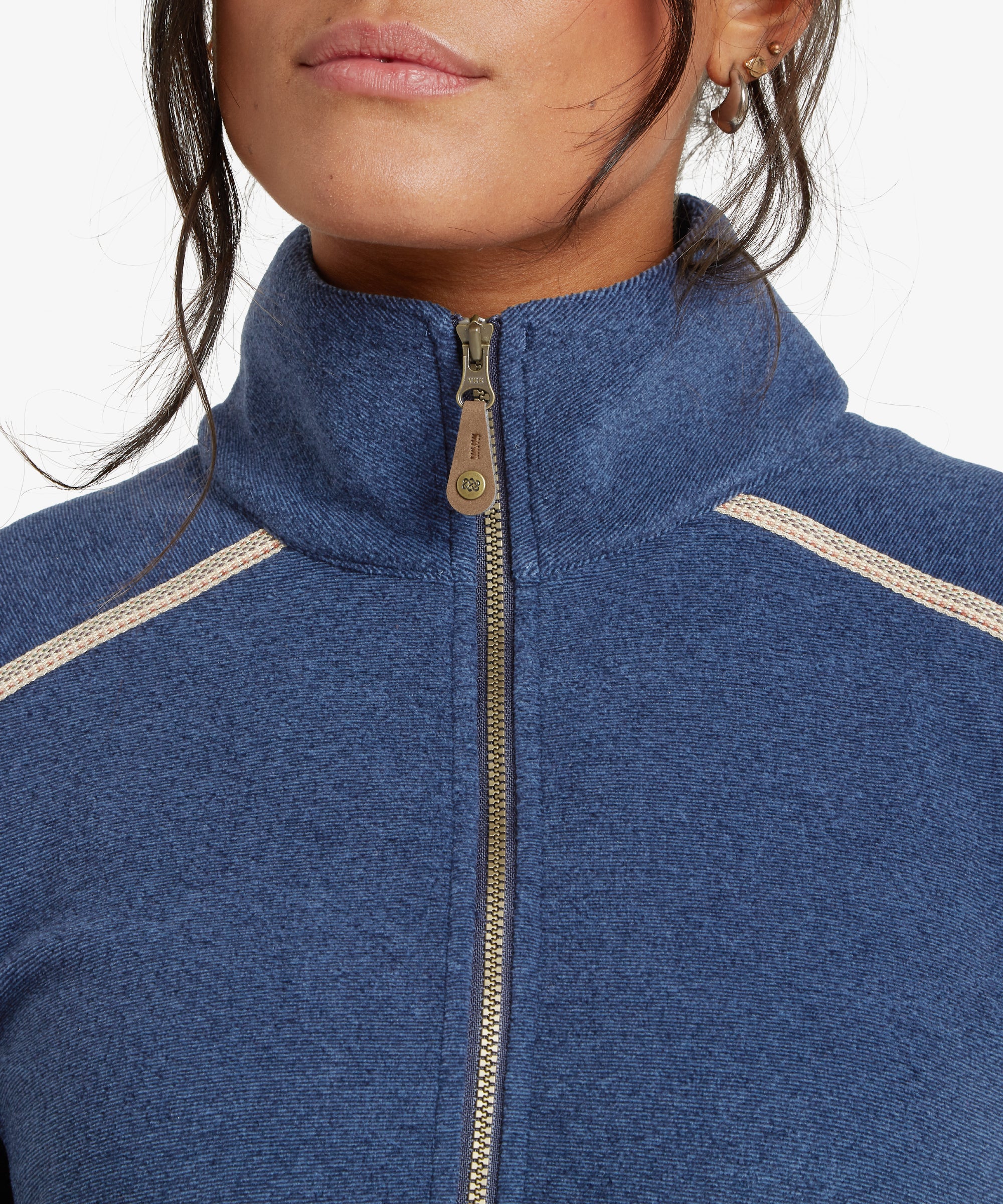 Women's Rolpa Zip Fleece Blue | Sherpa Adventure Gear