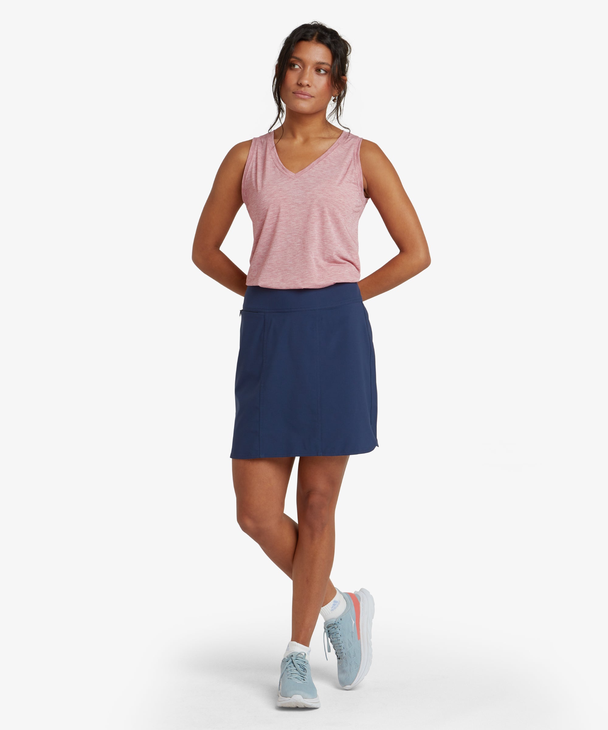 Women's Sajilo Adventure Skort Blue | Sherpa Adventure Gear