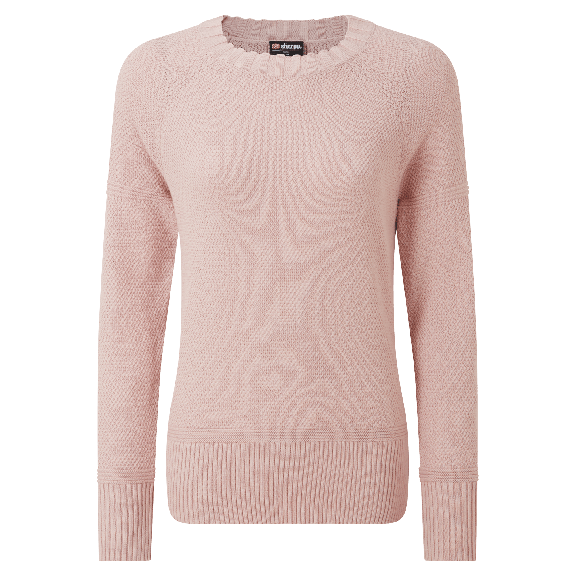 Sherpa Adventure Gear Samye Texture Crew in Pink