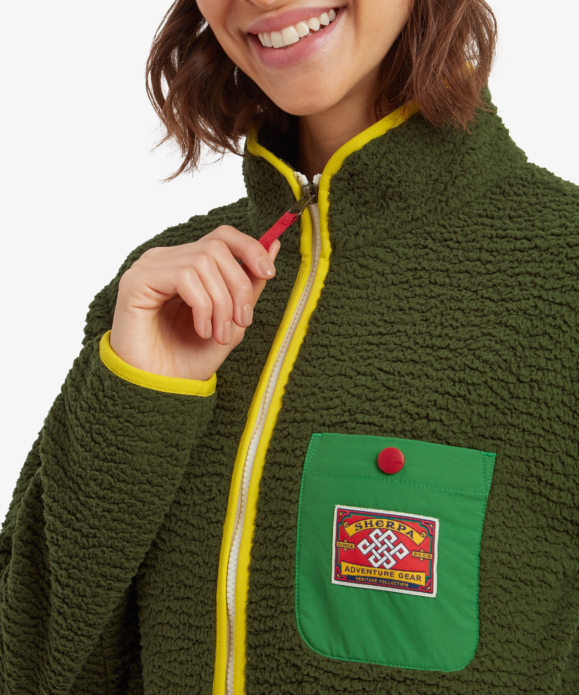 Unisex Tarcho Full Zip Fleece Jacket Blue | Sherpa Adventure Gear