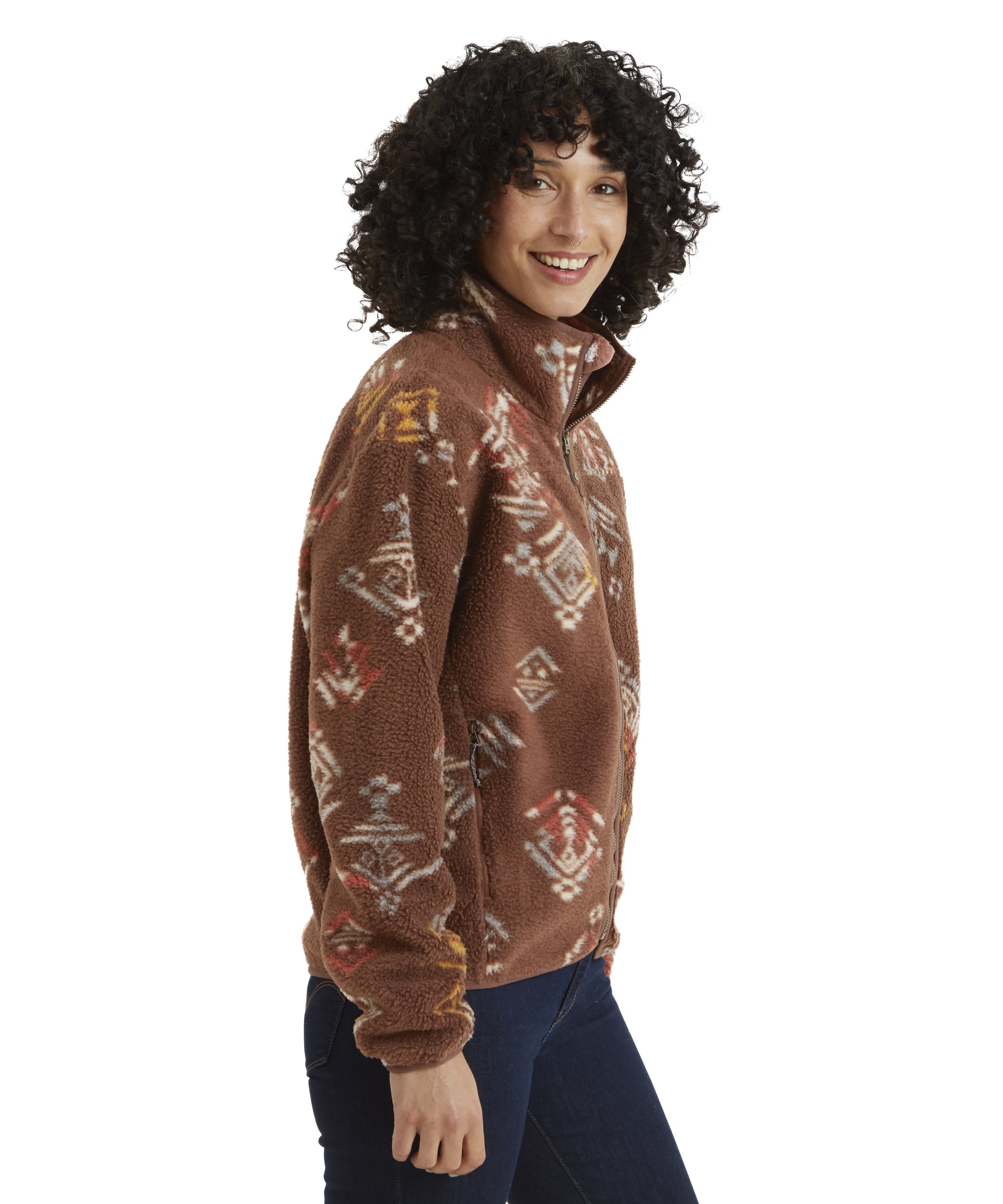 Uddesya Sherpa-Fleecejacke – Cappuccino Yathra