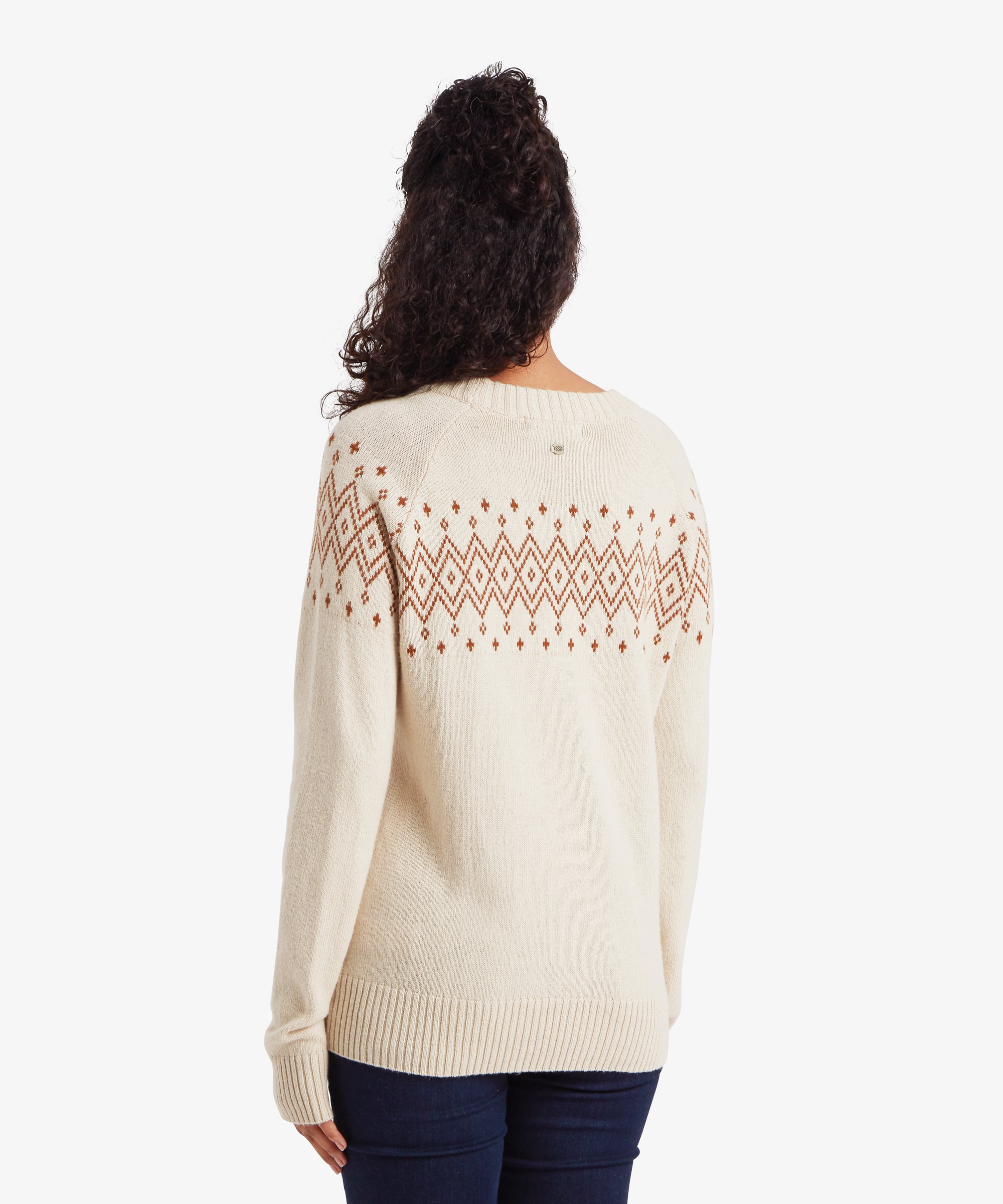 Yeshe Crew Neck Sweater - Ecru