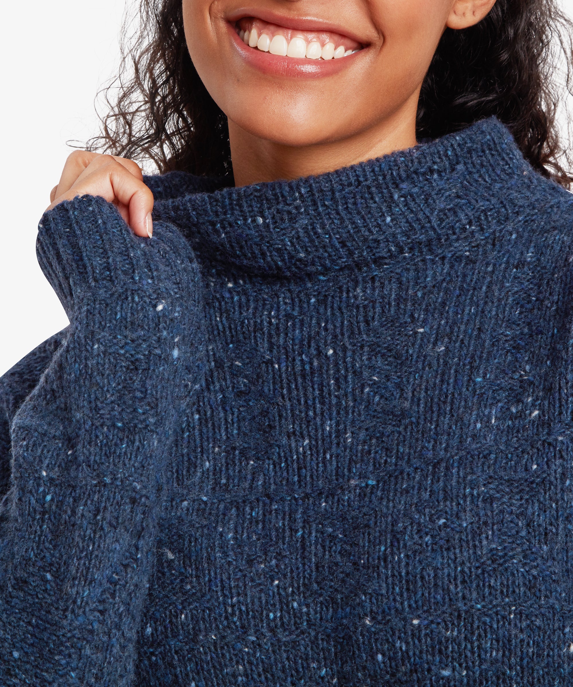 Women's Yuden Knit Dress Blue | Sherpa Adventure Gear EU