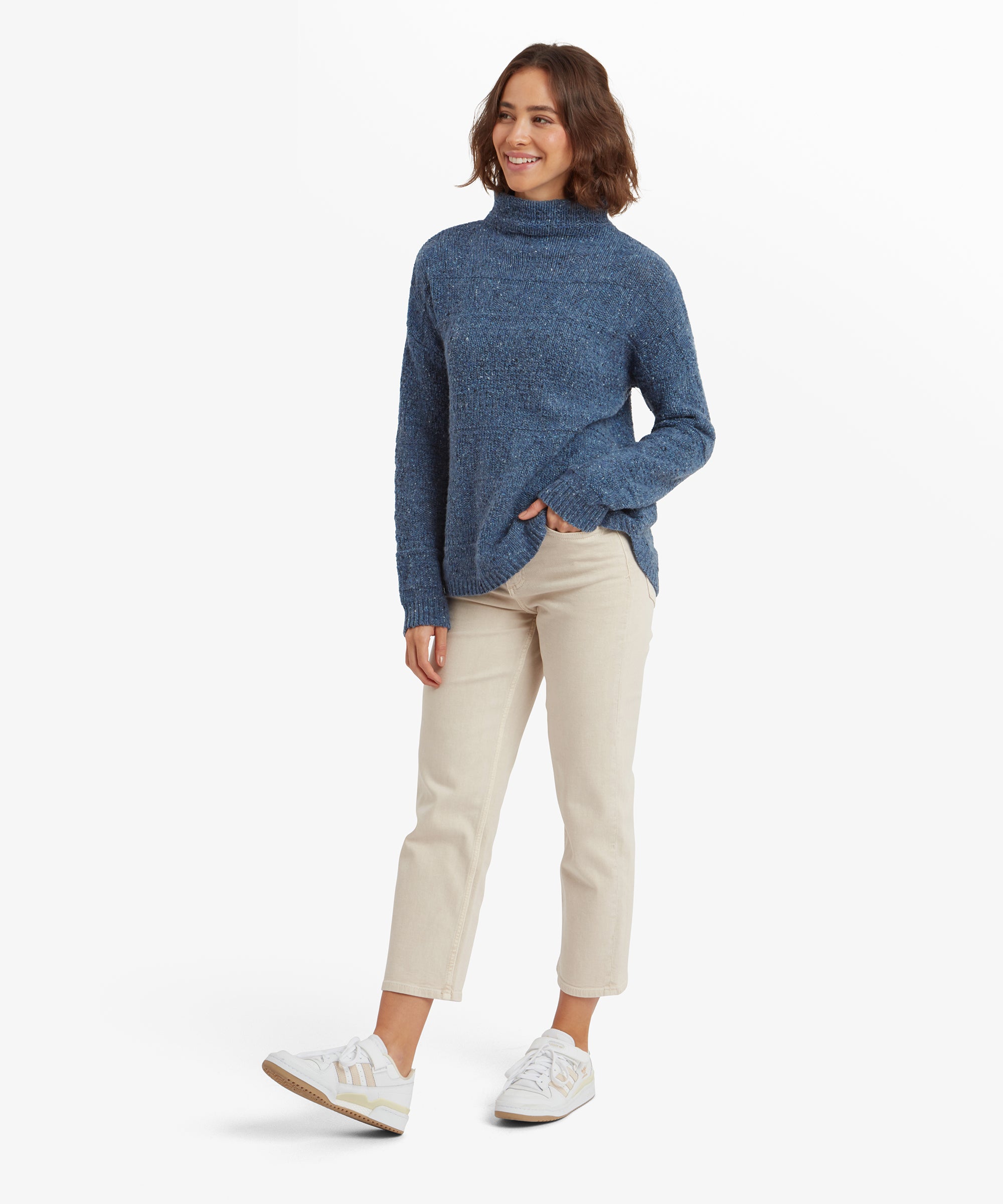 Women's Yuden Pullover Sweater Green | Sherpa Adventure Gear