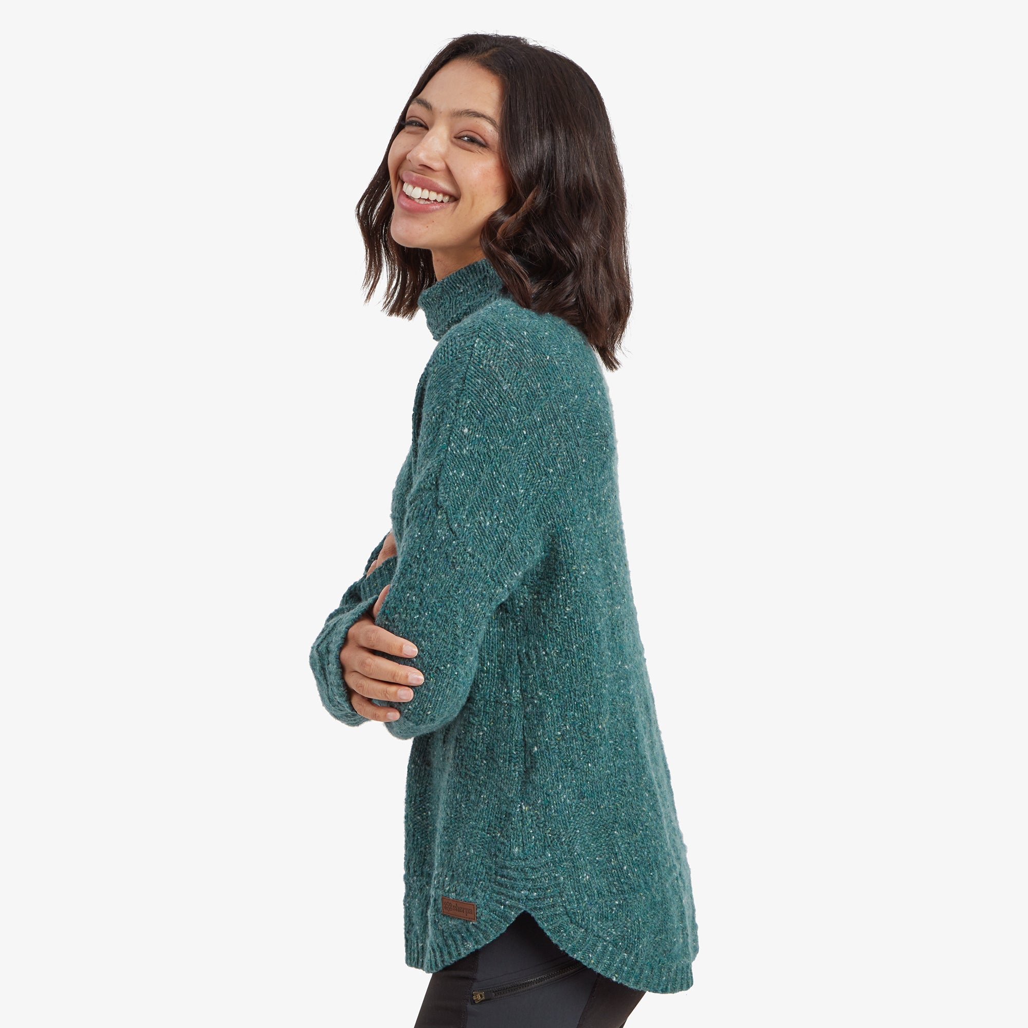 Womens Yuden Sweater Blue | Sherpa Adventure Gear