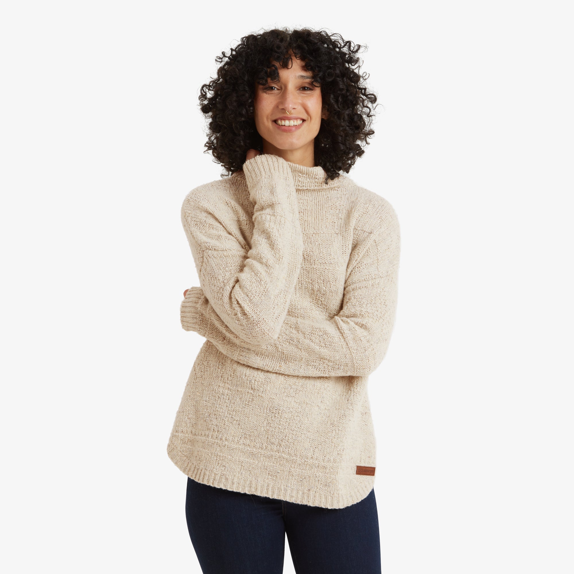 Women's Yuden Jumper White | Sherpa Adventure Gear