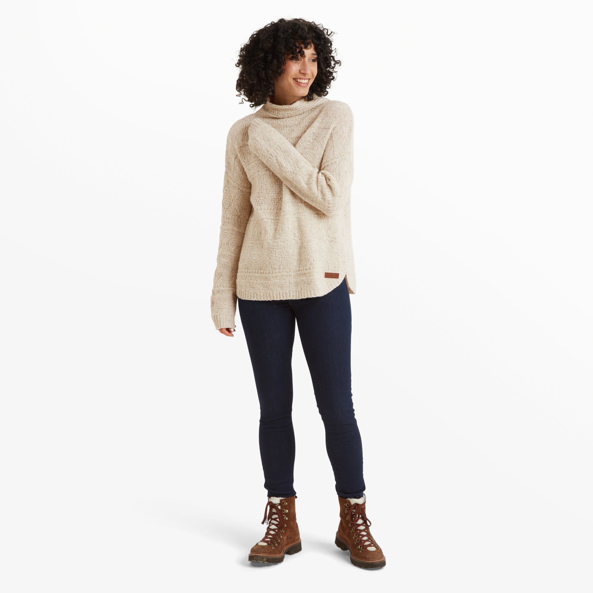 ゆん Women's Yuden Jumper White | Sherpa Adventure Gear
