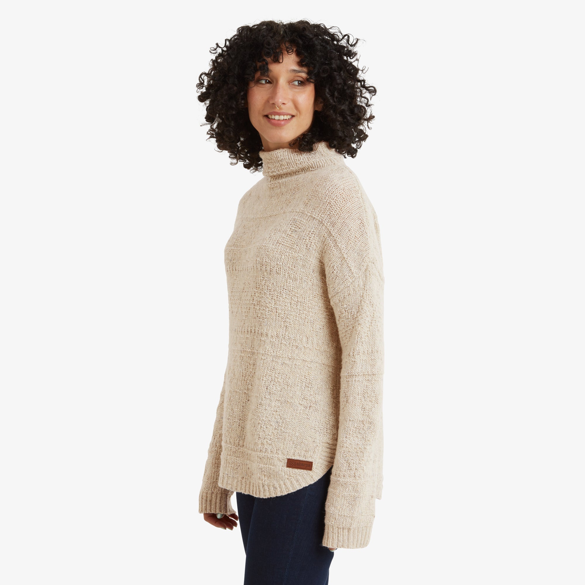 Women's Yuden Jumper White | Sherpa Adventure Gear