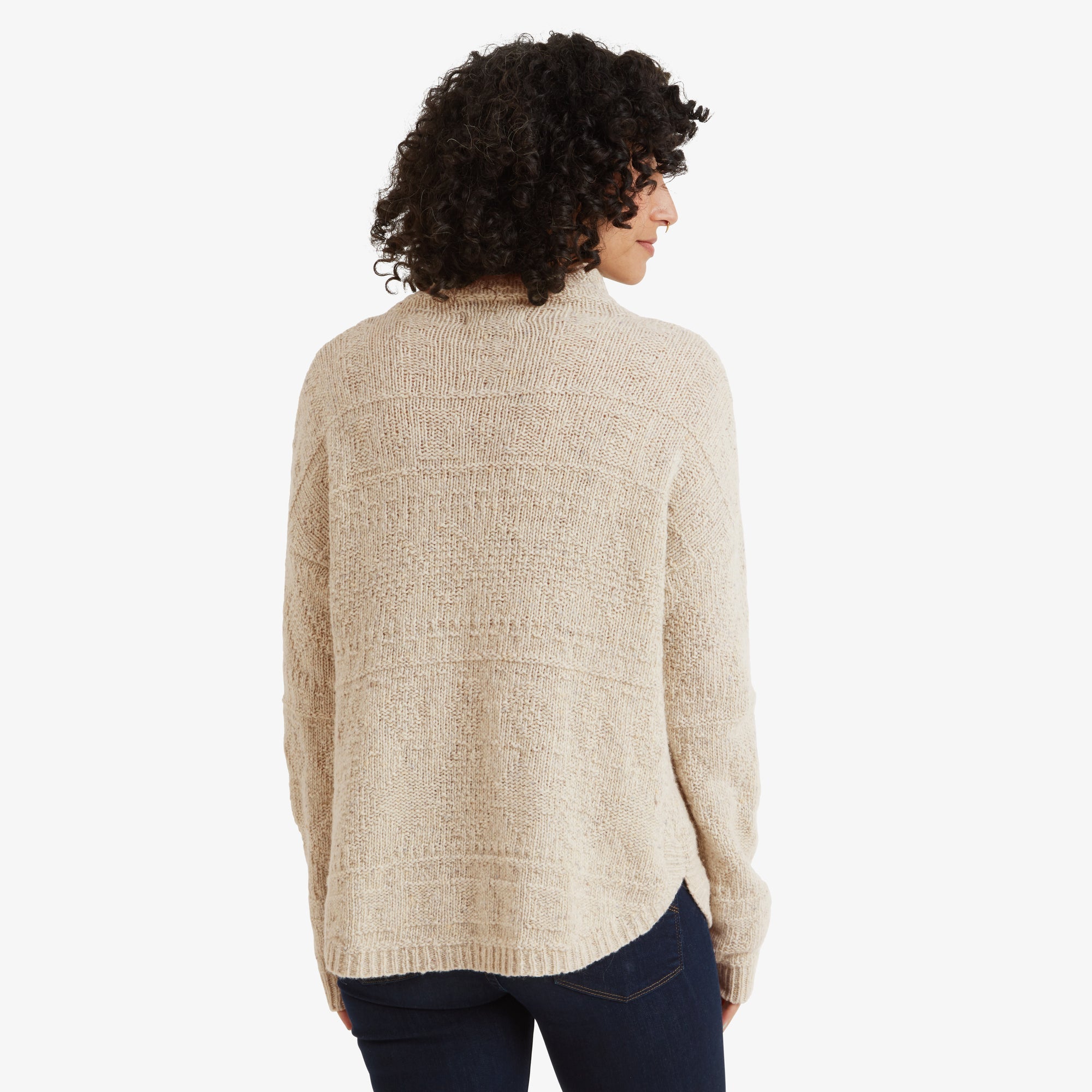 Women's Yuden Sweater White | Sherpa Adventure Gear