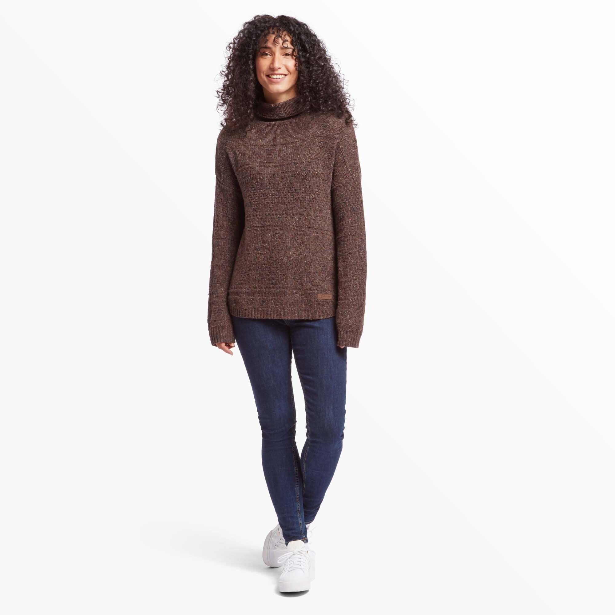 ゆん Womens Yuden Sweater Red | Sherpa Adventure Gear