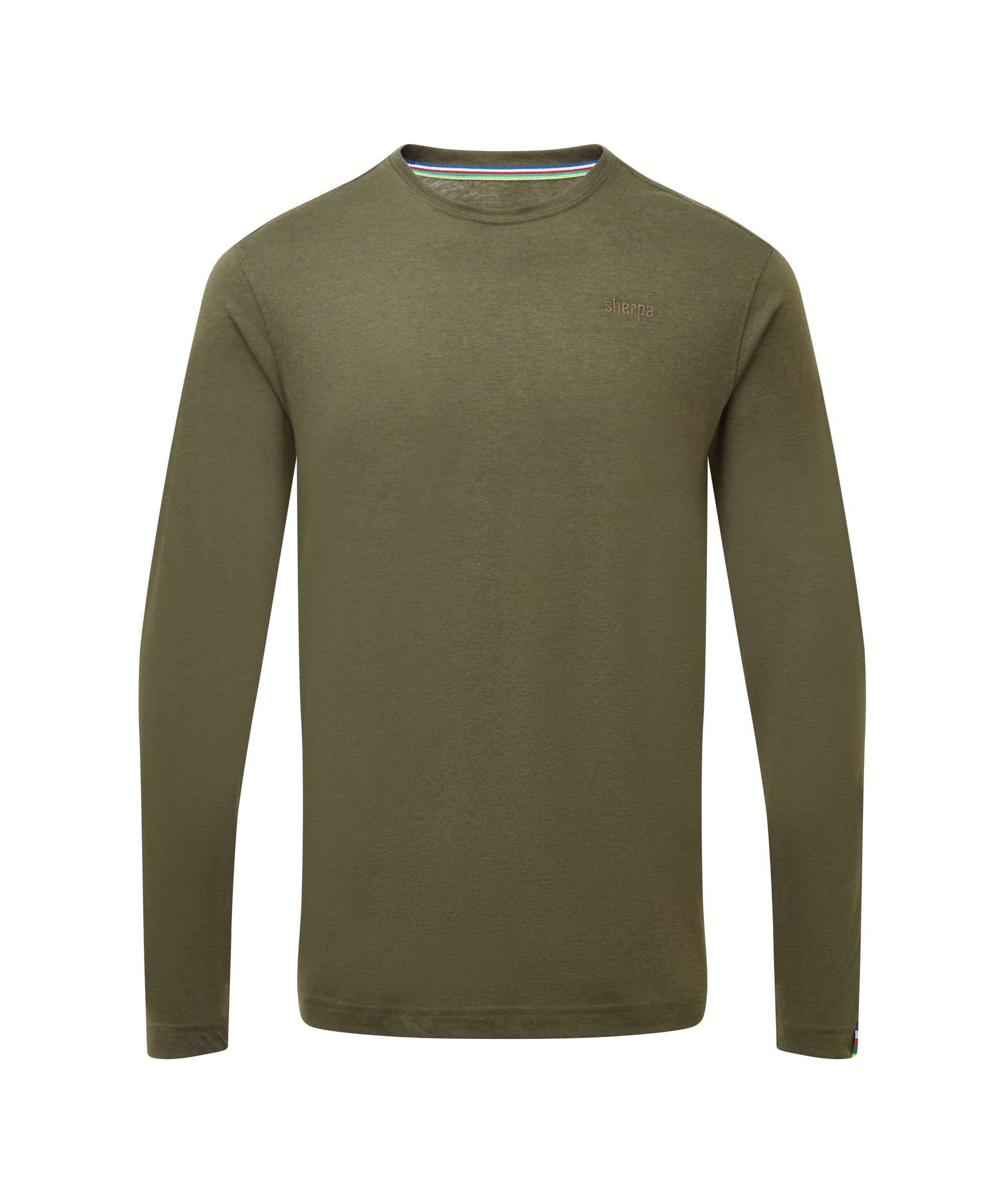 Bali Long Sleeve Crew - Evergreen