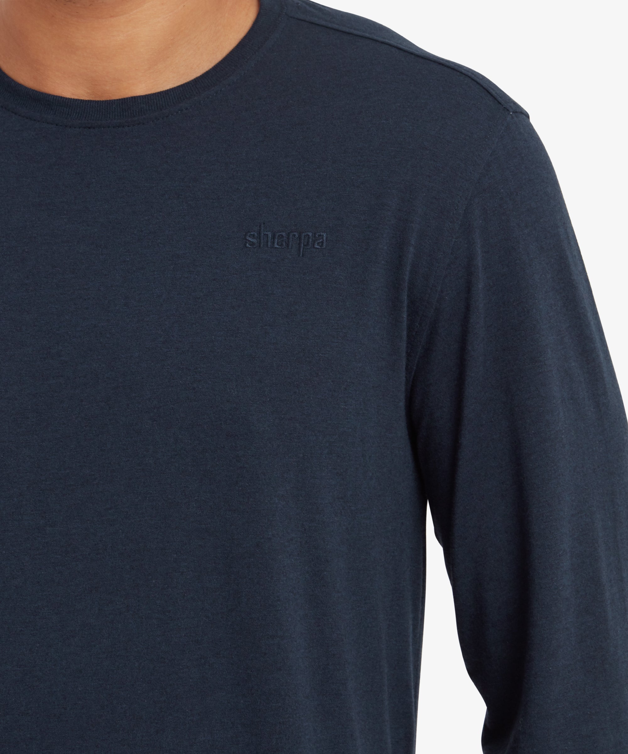 Bali Long Sleeve Crew - Rathee Blue
