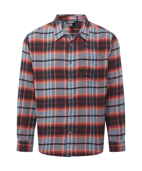 Mens Batsa Long Sleeve Shirt Blue | Sherpa Adventure Gear