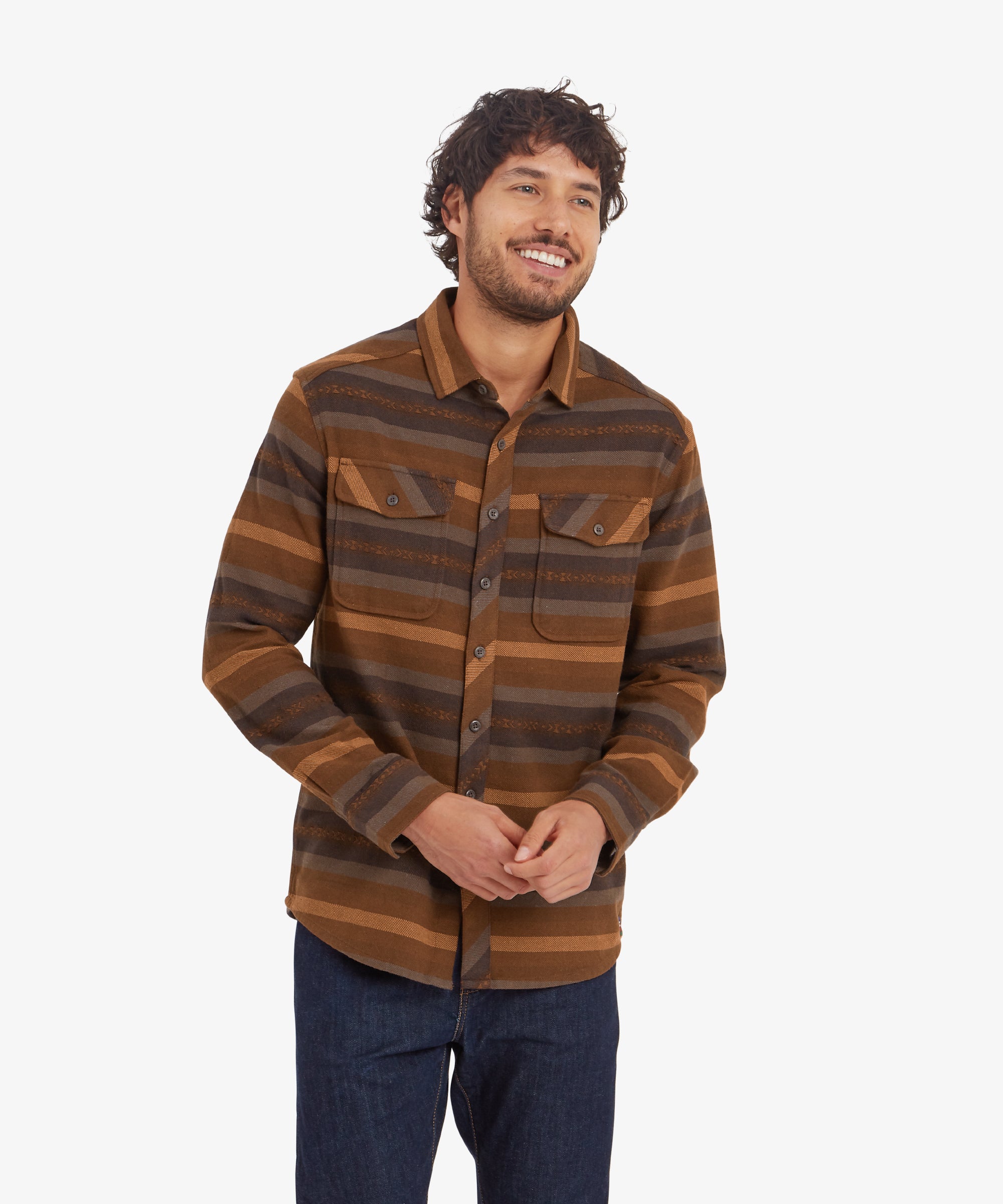 Choejor Long Sleeve Shirt - Cappuccino