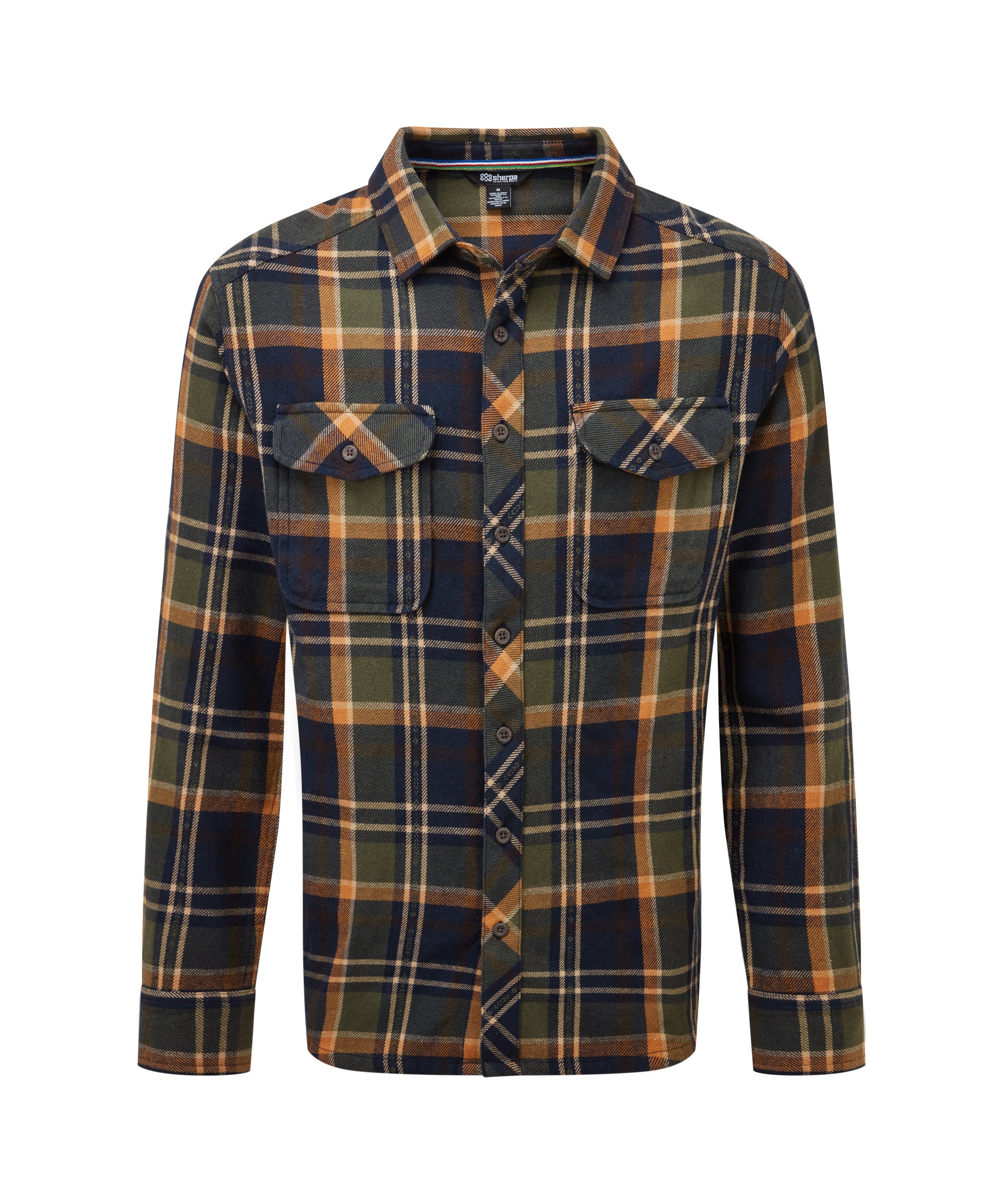 Choejor Long Sleeve Shirt - Rathee Blue