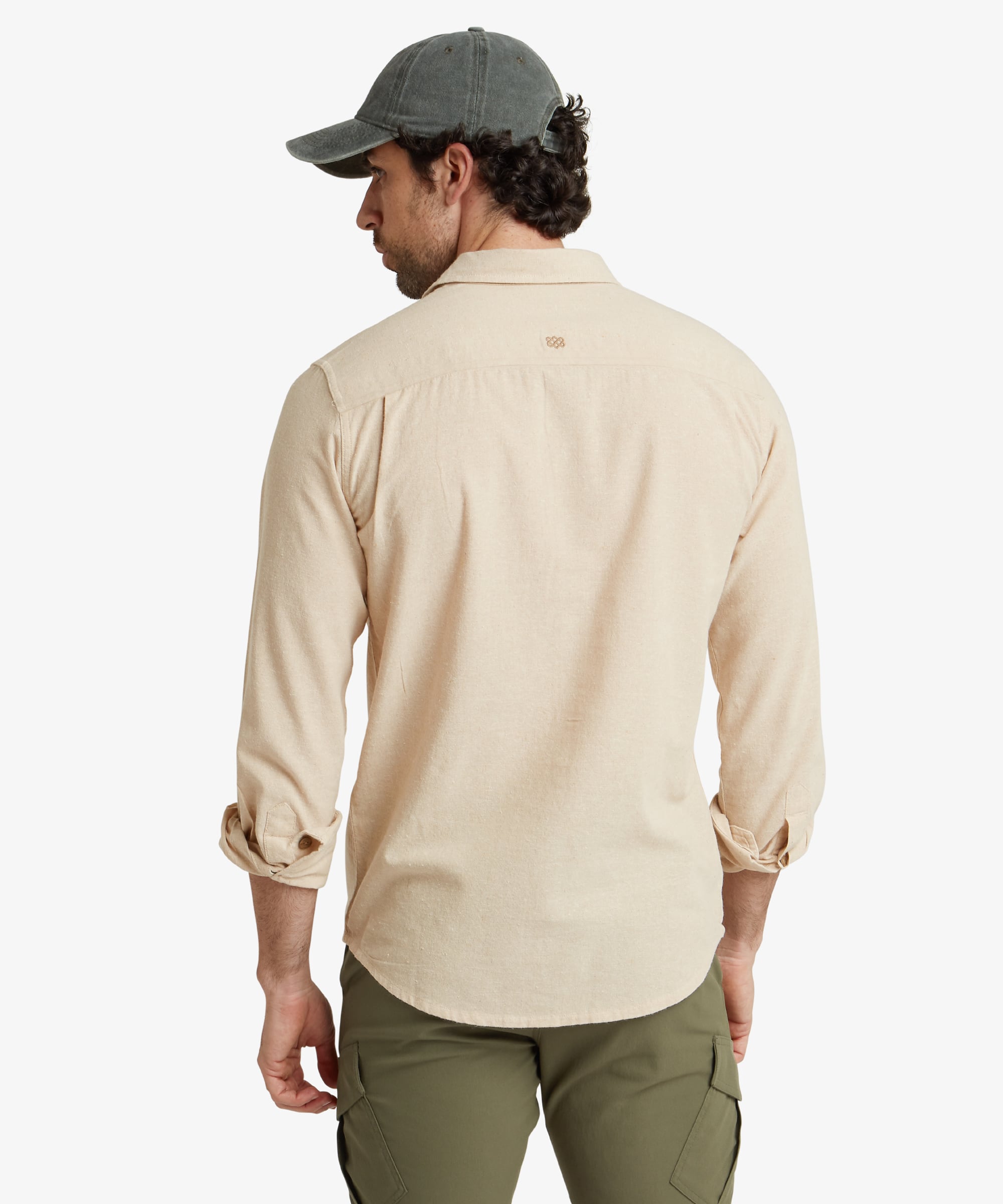 Men's Daha Long Sleeve Shirt Brown | Sherpa Adventure Gear