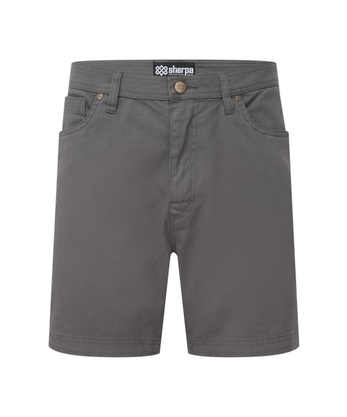 Men's Dando 5-Pocket Shorts Gray | Sherpa Adventure Gear