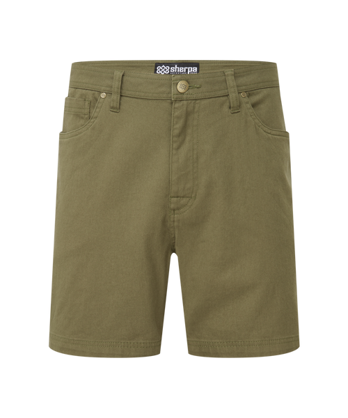 Men's Dando 5-Pocket Shorts Green | Sherpa Adventure Gear