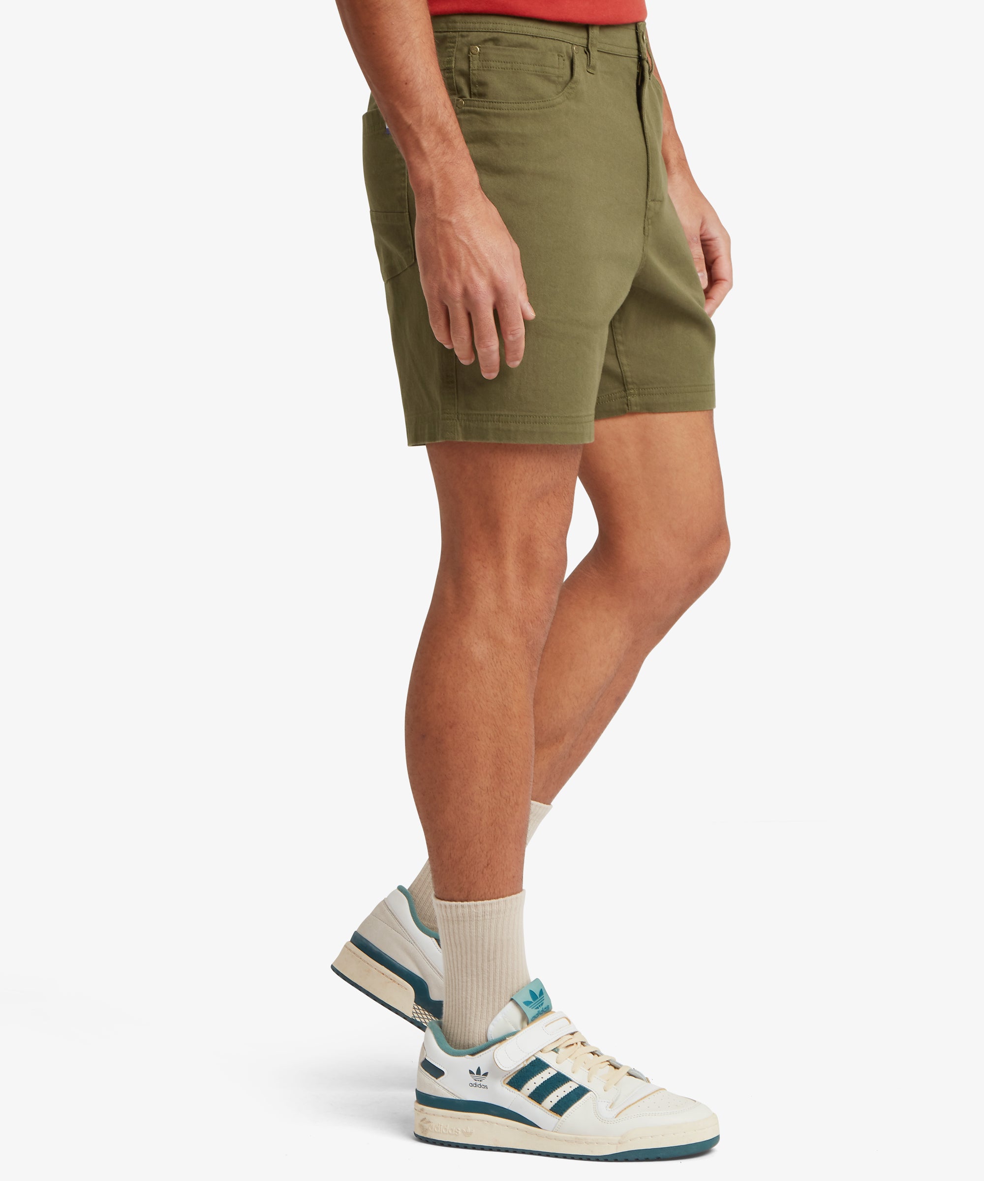 Men's Dando 5-Pocket Shorts Green | Sherpa Adventure Gear