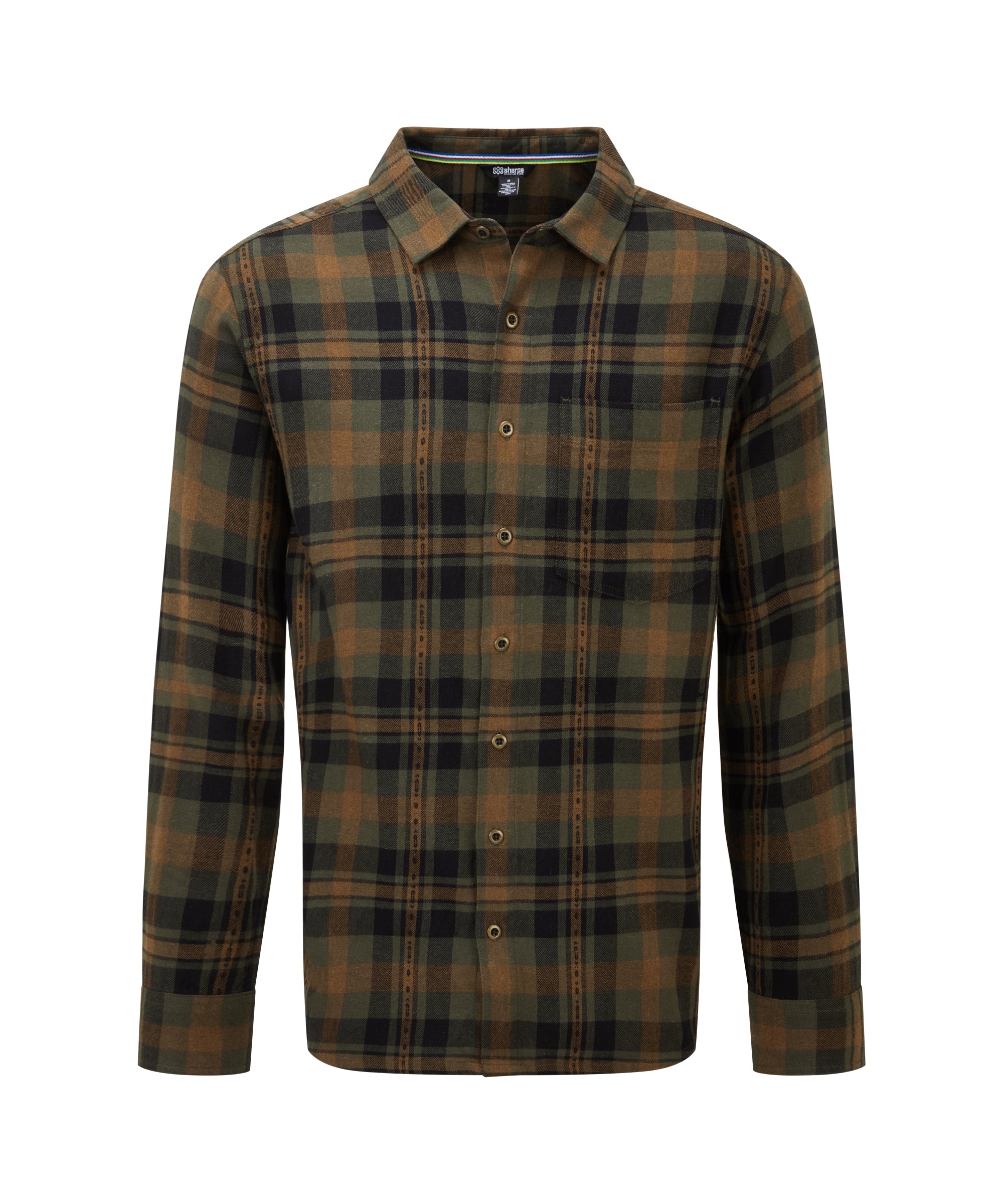 Dharan Long Sleeve Shirt - Evergreen