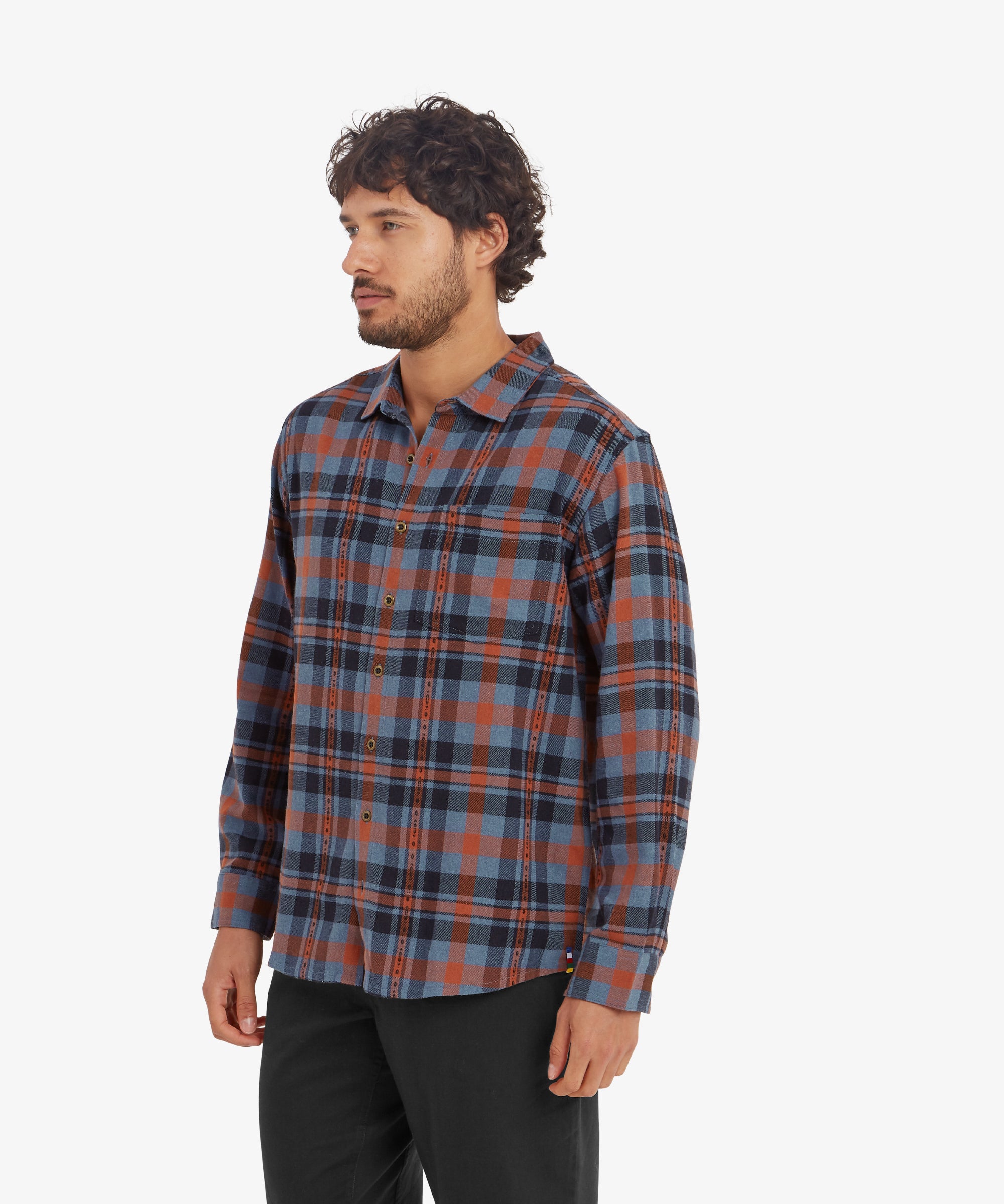 Dharan Langarmshirt – Stormy