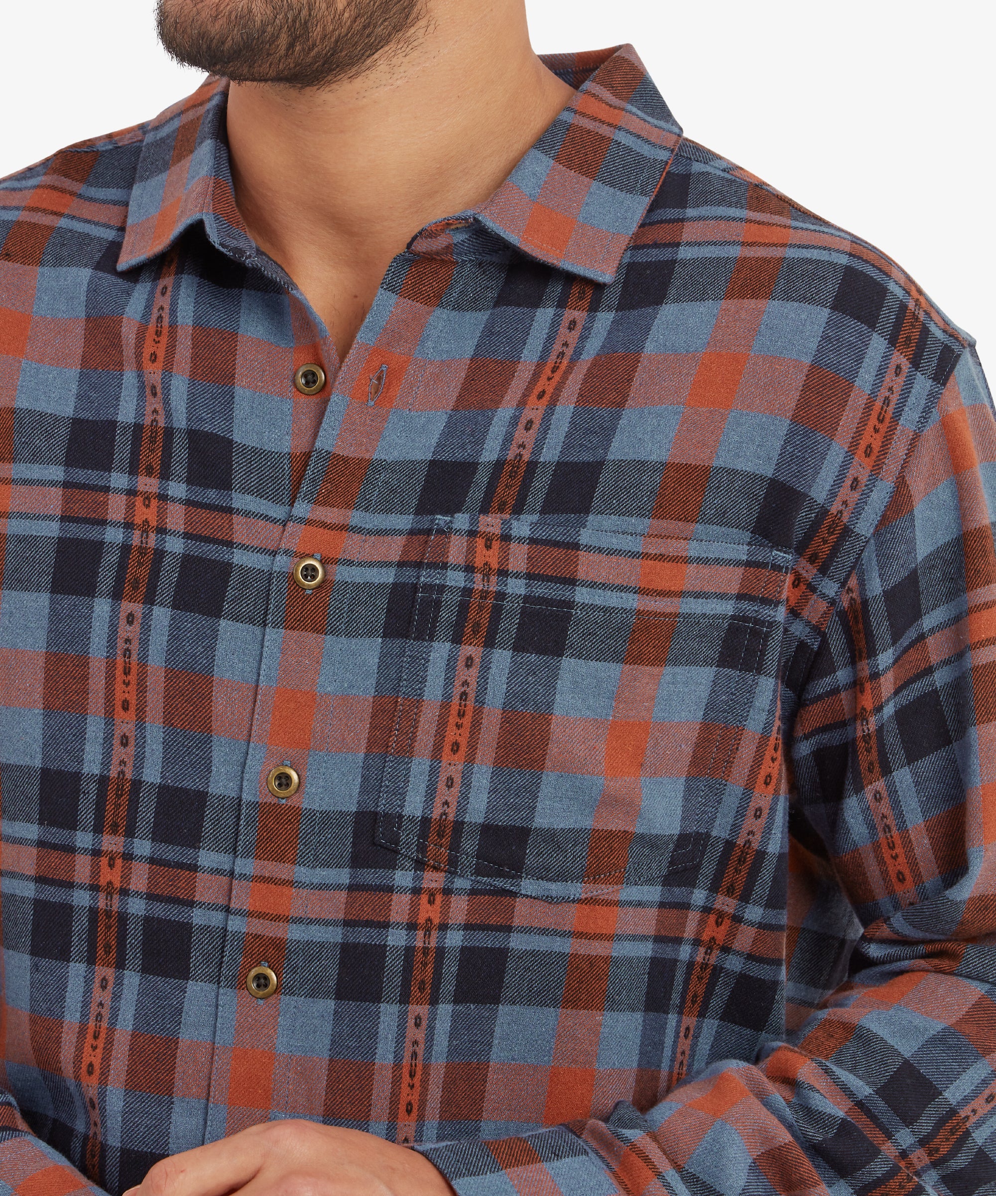 Dharan Langarmshirt – Stormy