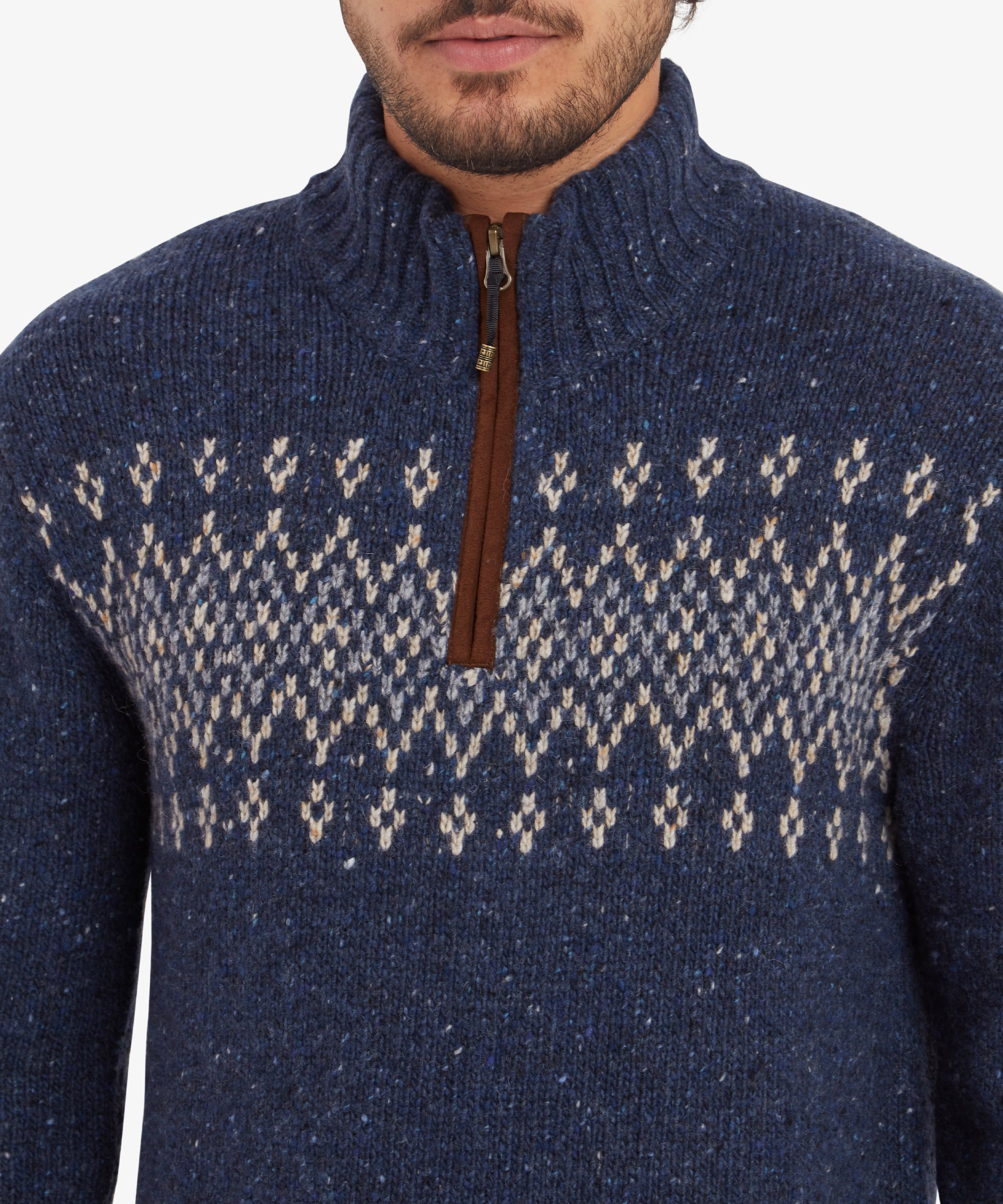 Men's Dumji Quarter Zip Blue | Sherpa Adventure Gear