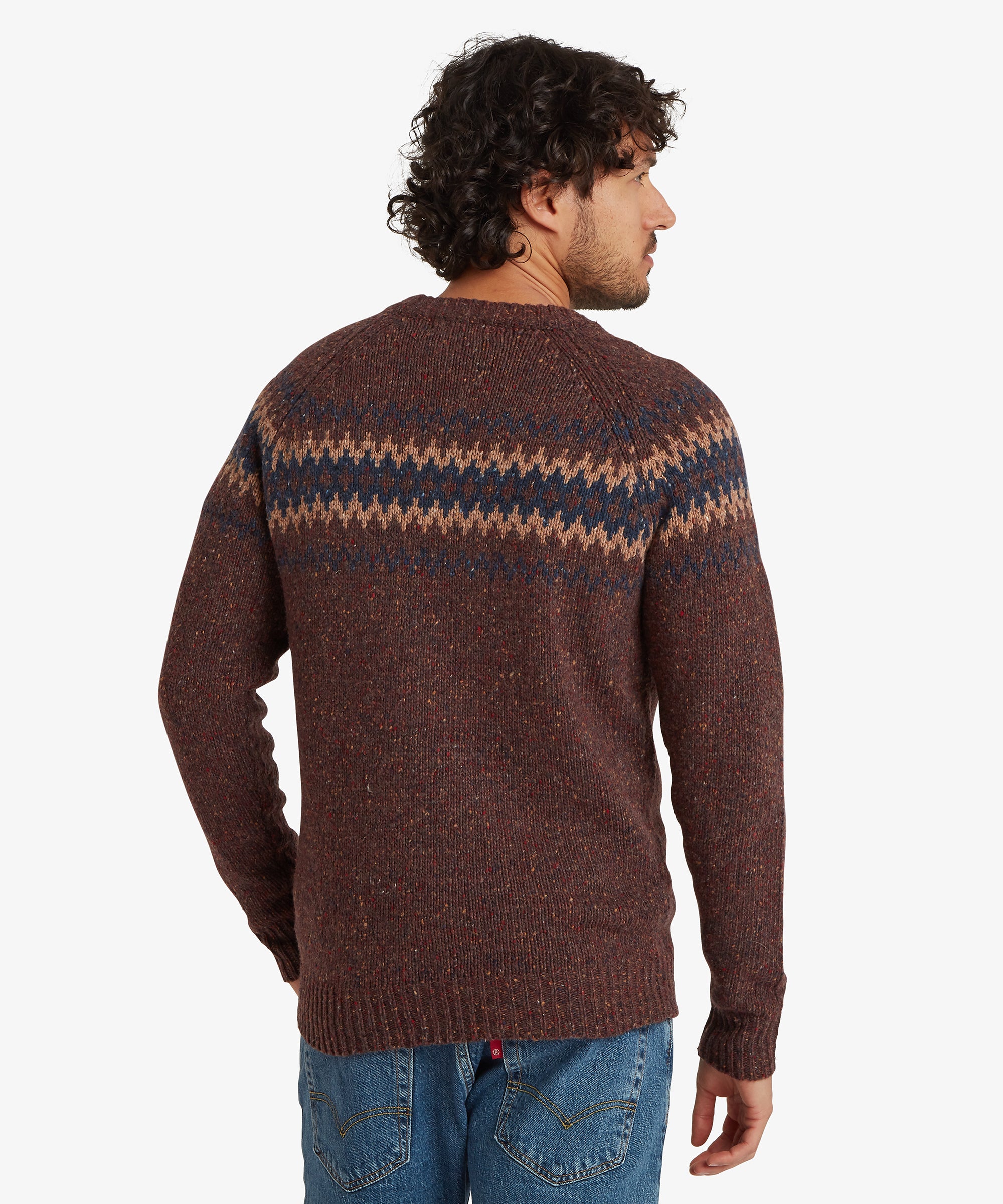 Men's Dumji Sweater Brown | Sherpa Adventure Gear