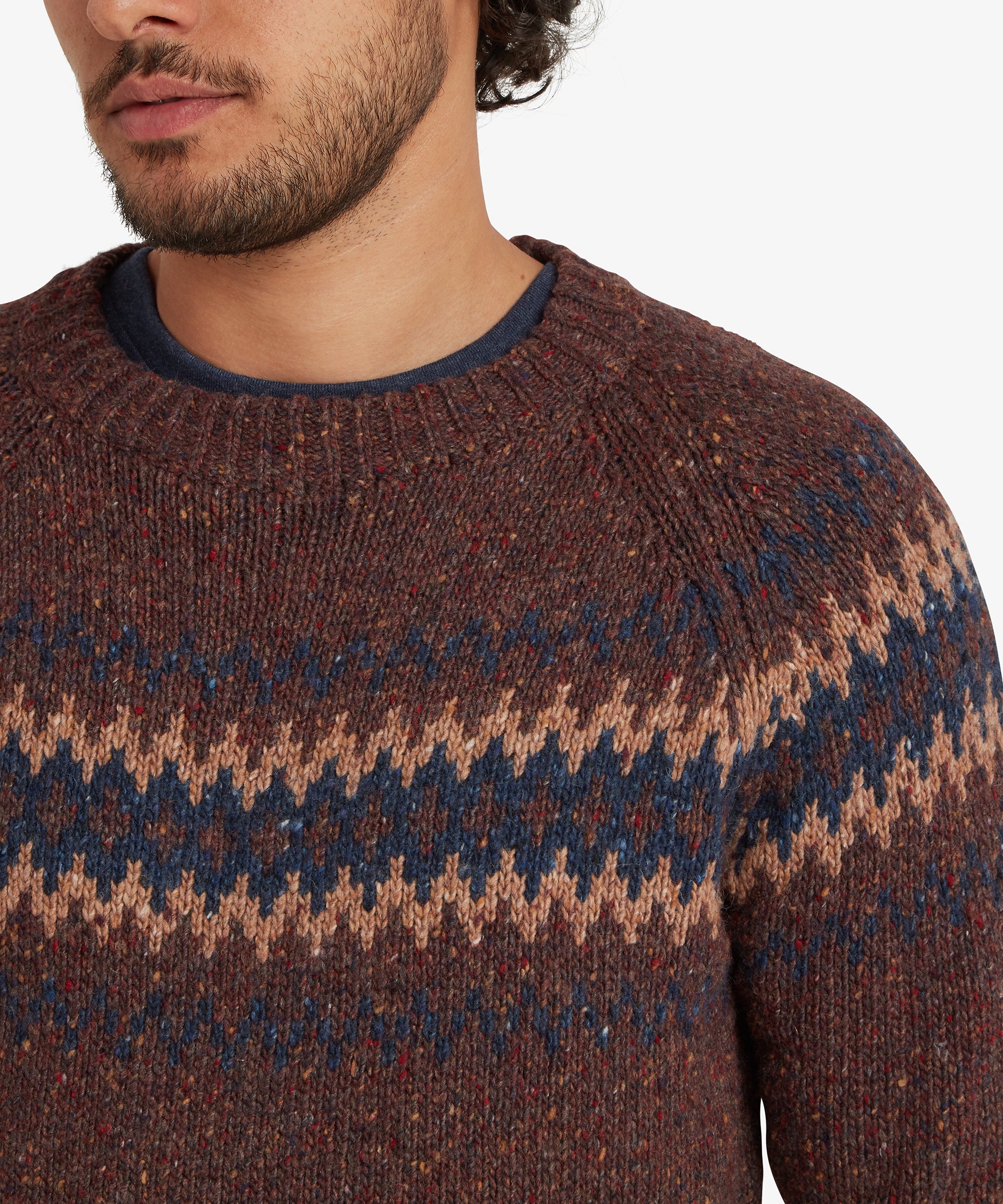 Men's Dumji Sweater Brown | Sherpa Adventure Gear