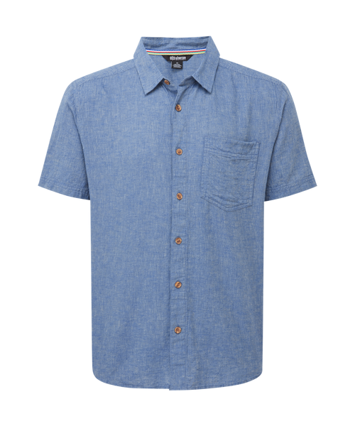 Men's Habba Short Shirt Blue | Sherpa Adventure Gear