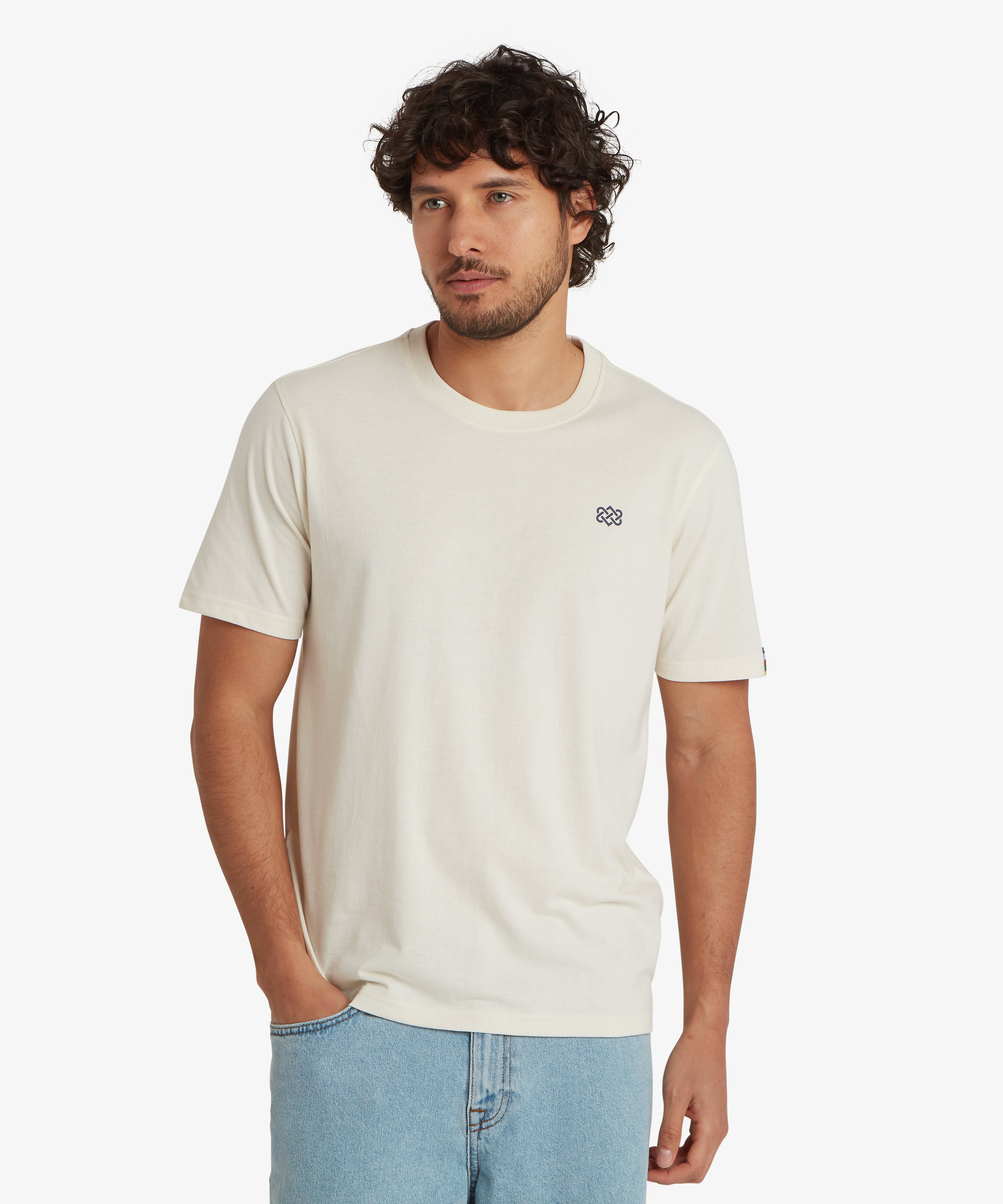 Men's Jutnu Himalayan T-Shirt White | Sherpa Adventure Gear