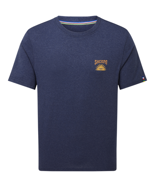 Men's Jutnu Psychedelic T-Shirt Blue | Sherpa Adventure Gear