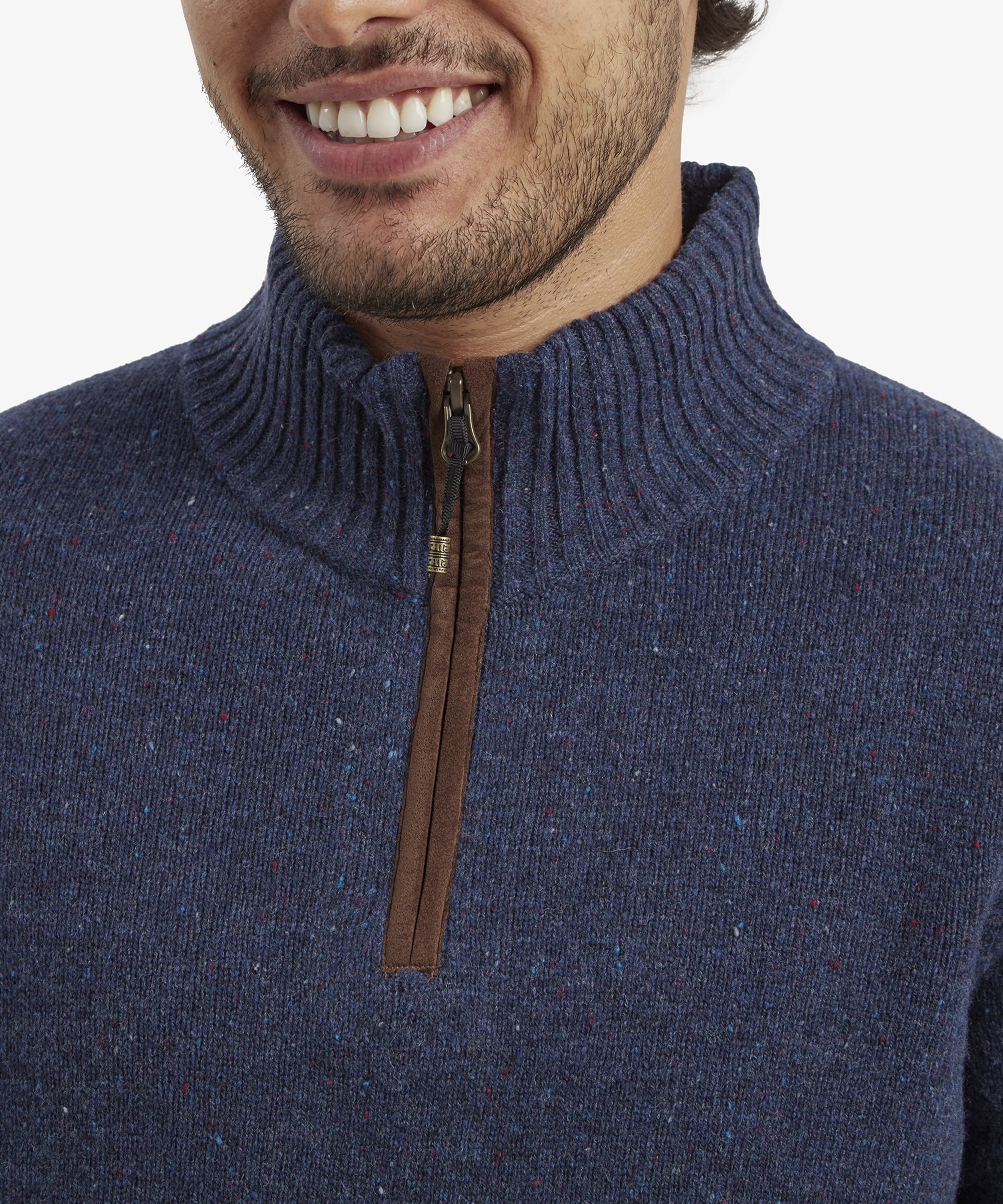 Men's Kangtega 1/4 Zip Jumper Blue | Sherpa Adventure Gear