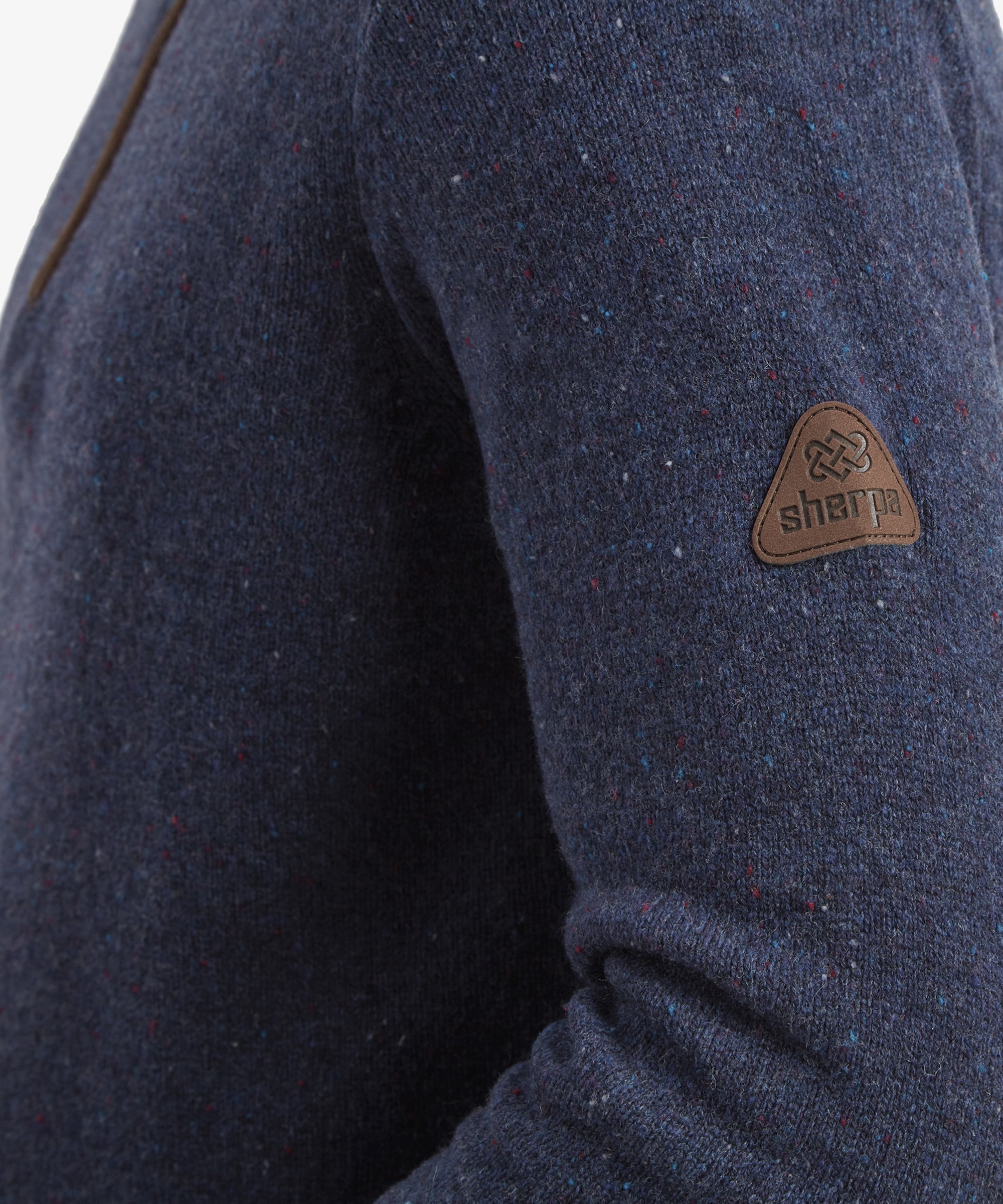 Kangtega Quarter Zip Sweater - Rathee Blue