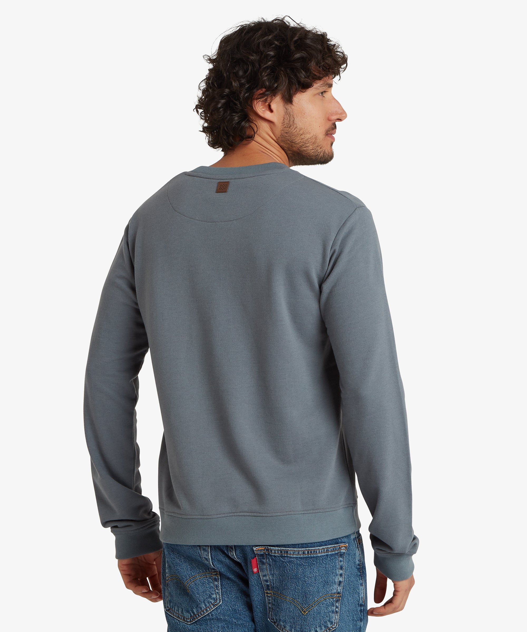 Pokhara Crew Sweatshirt - Stormy