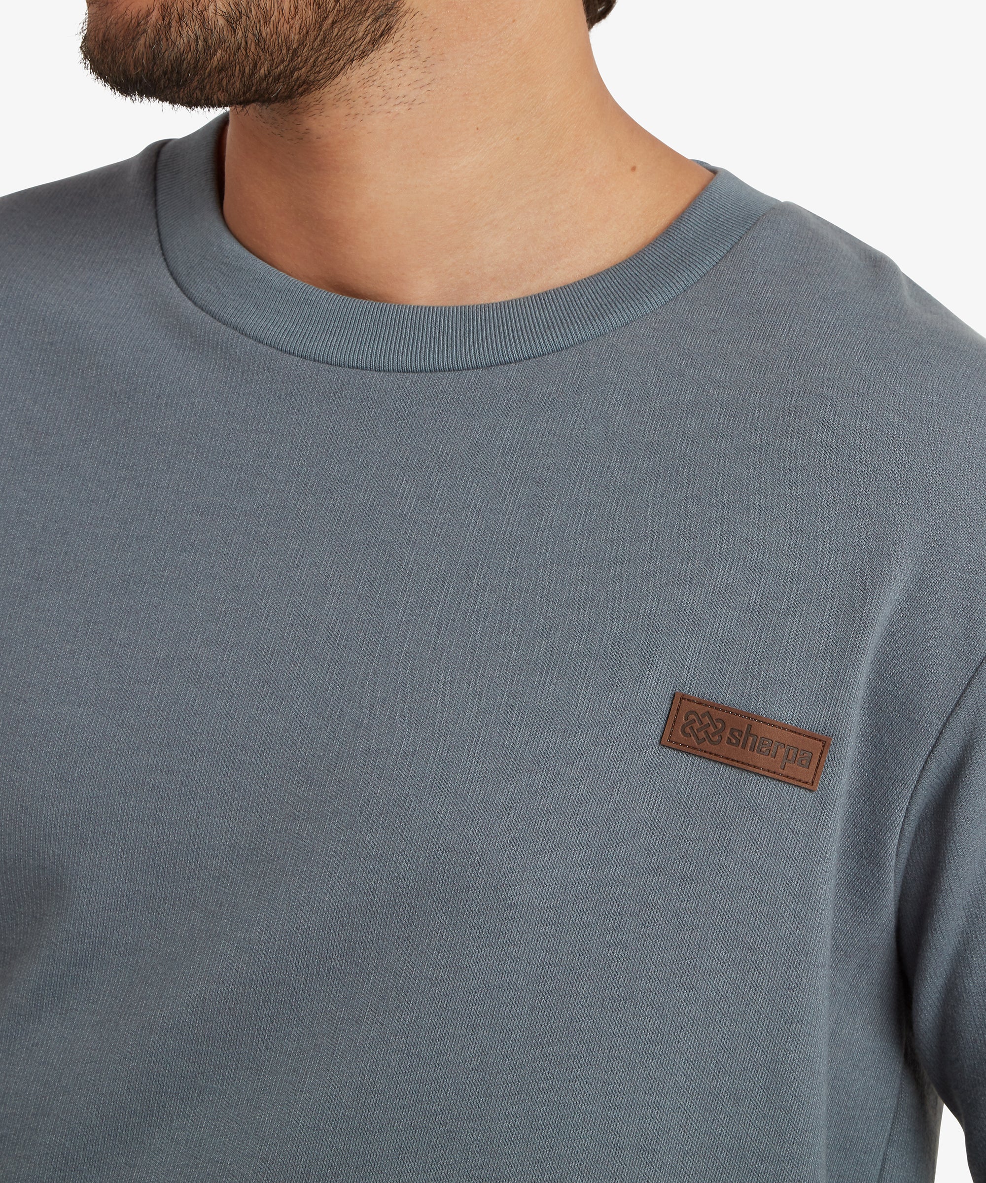 Pokhara Crew Sweatshirt - Stormy