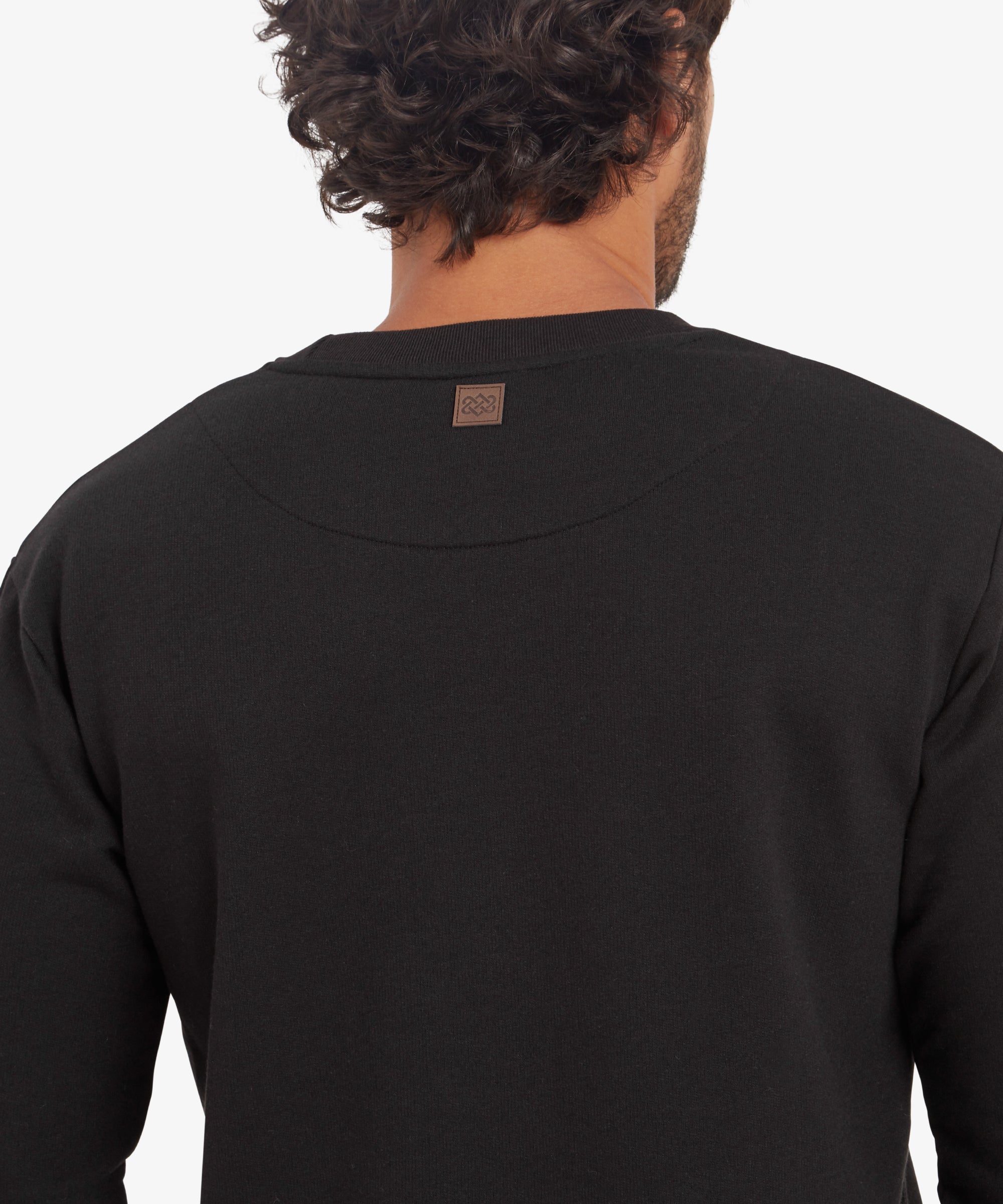 Pokhara Crew Sweatshirt - Black