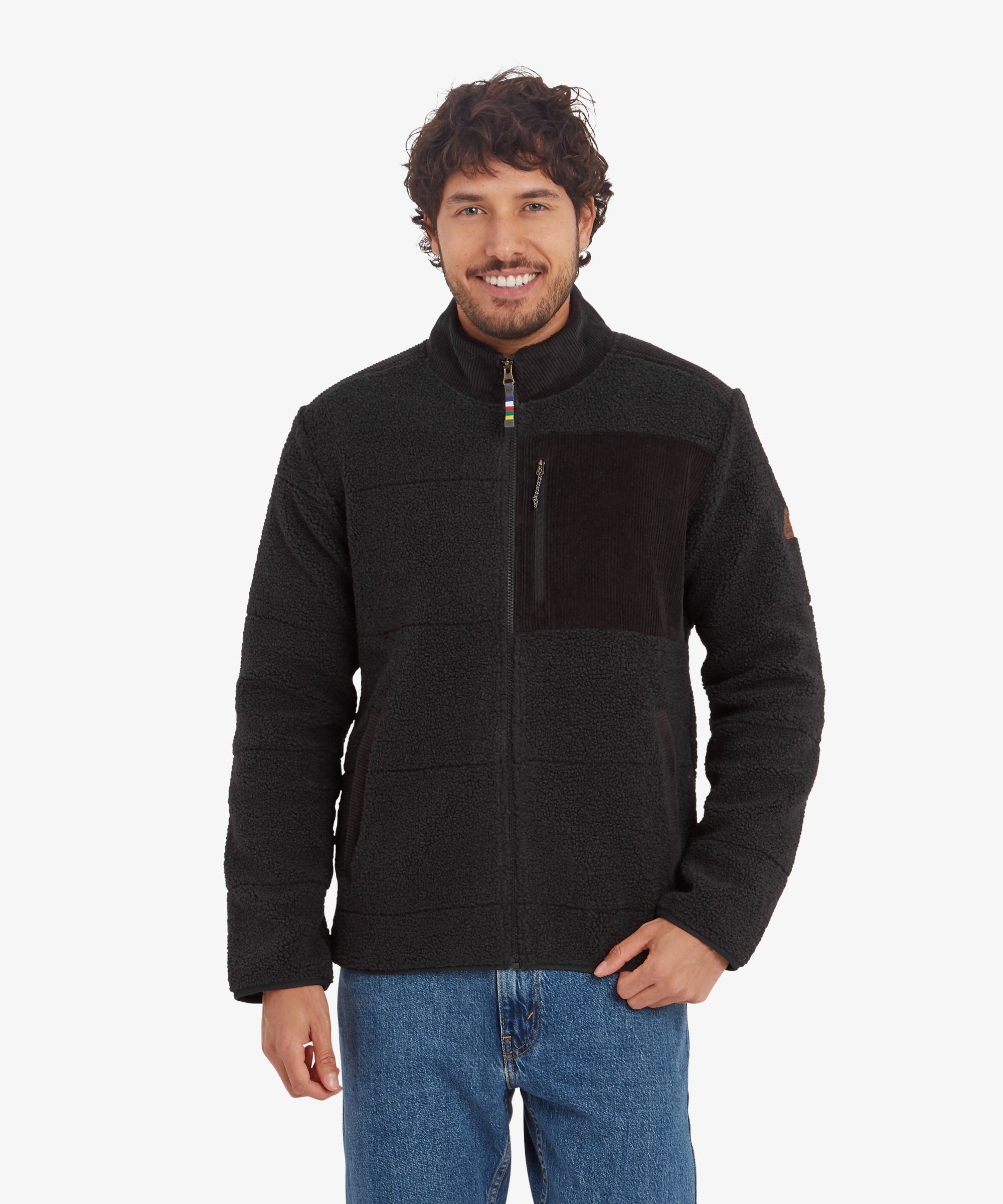 Rangeli Full Zip Fleece Jacket - Black