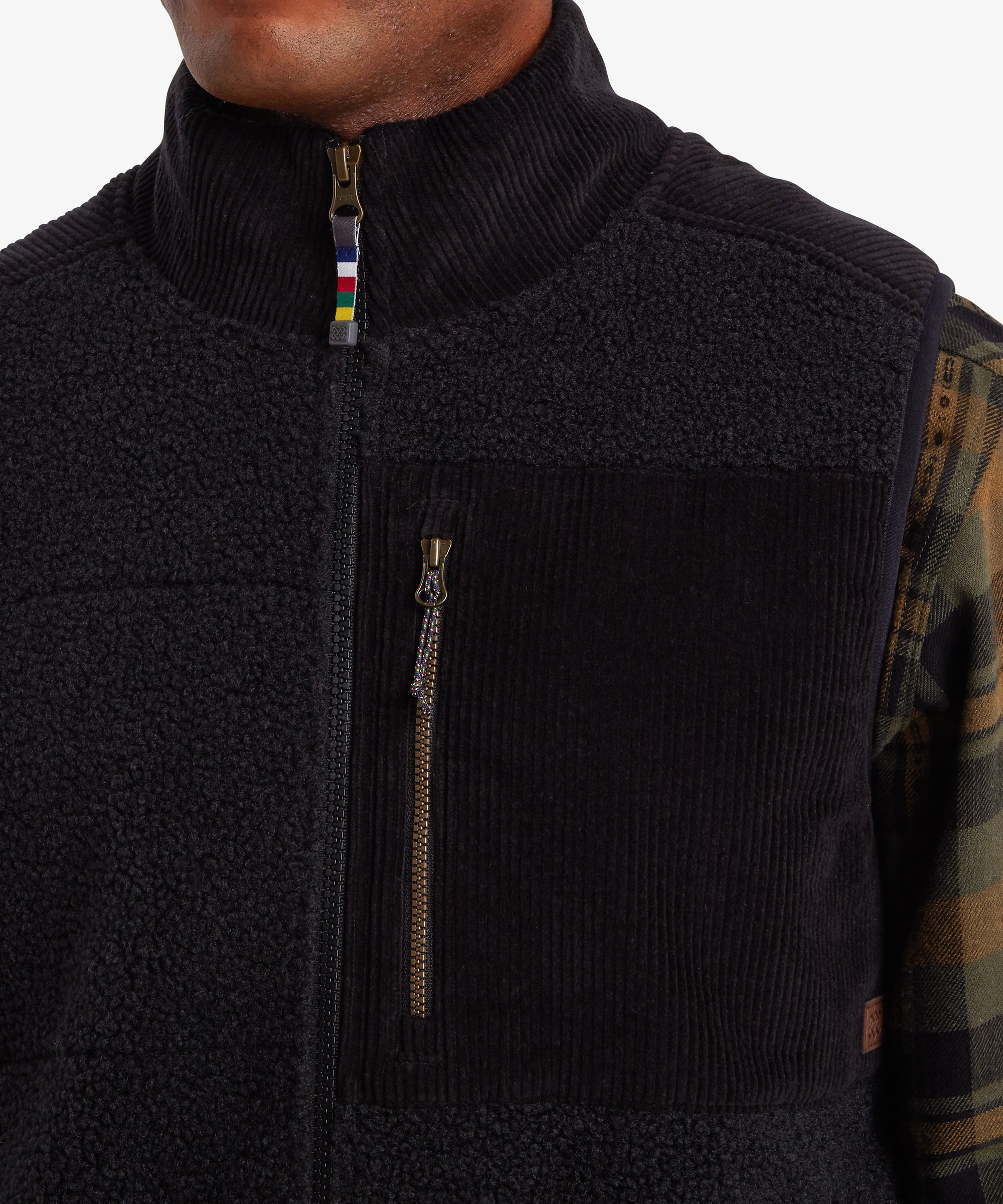 Rangeli Fleece Vest - Black