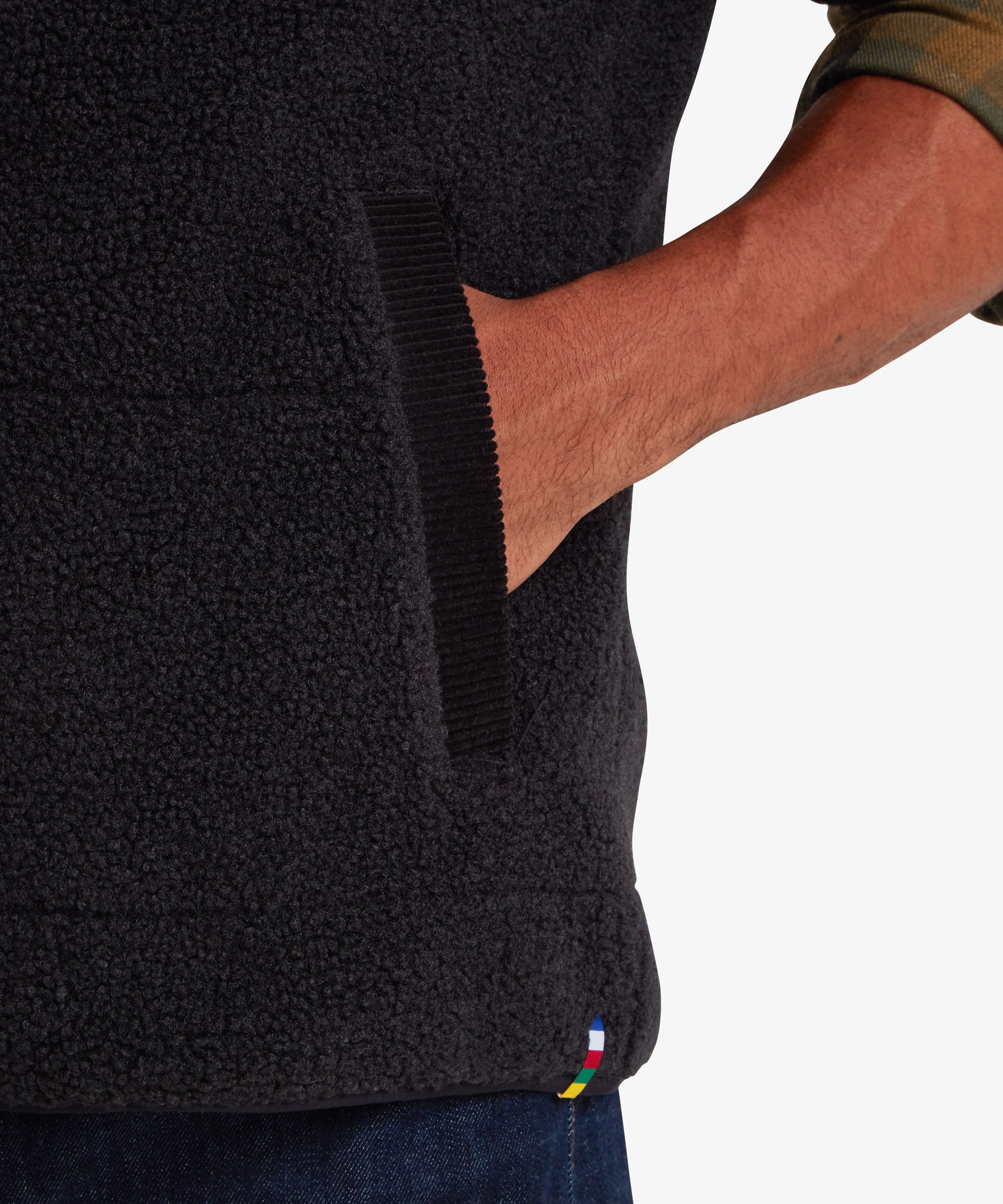 Rangeli Fleece Vest - Black