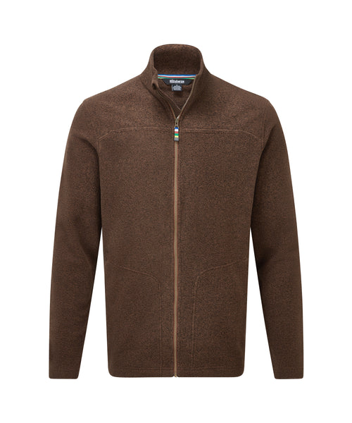 Men's Rolpa Fleece Jacket Brown | Sherpa Adventure Gear