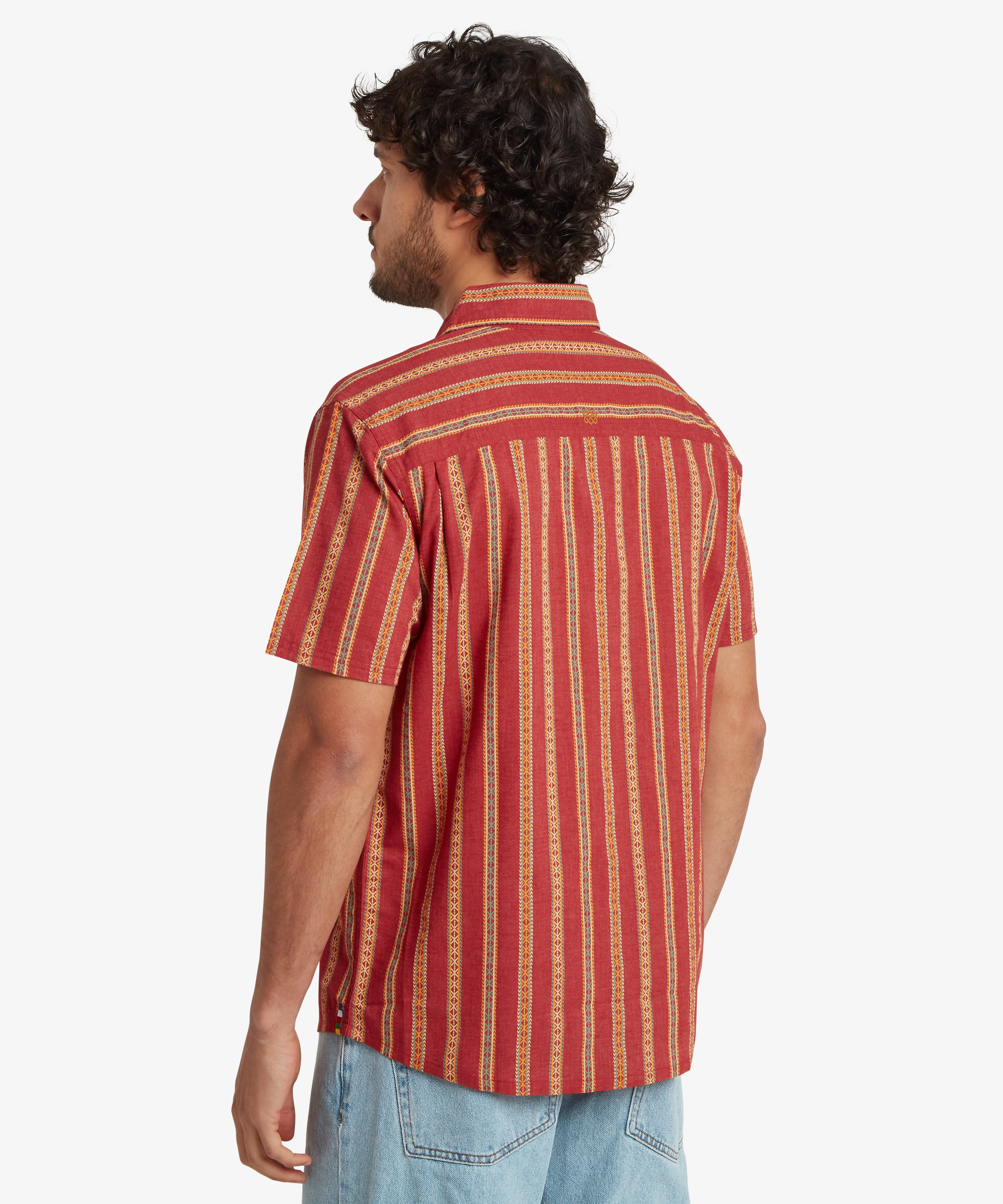 Rupa Short Sleeve Shirt - Rust