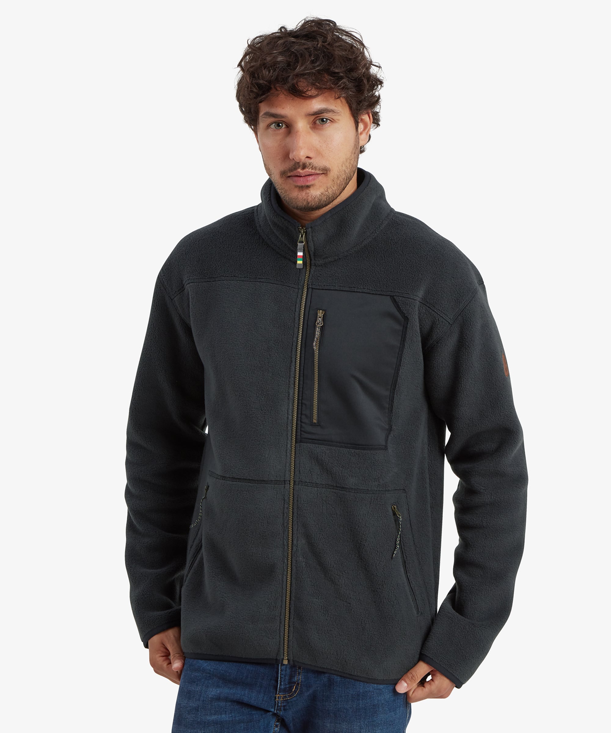Sanani Eco Fleece Jacket - Black